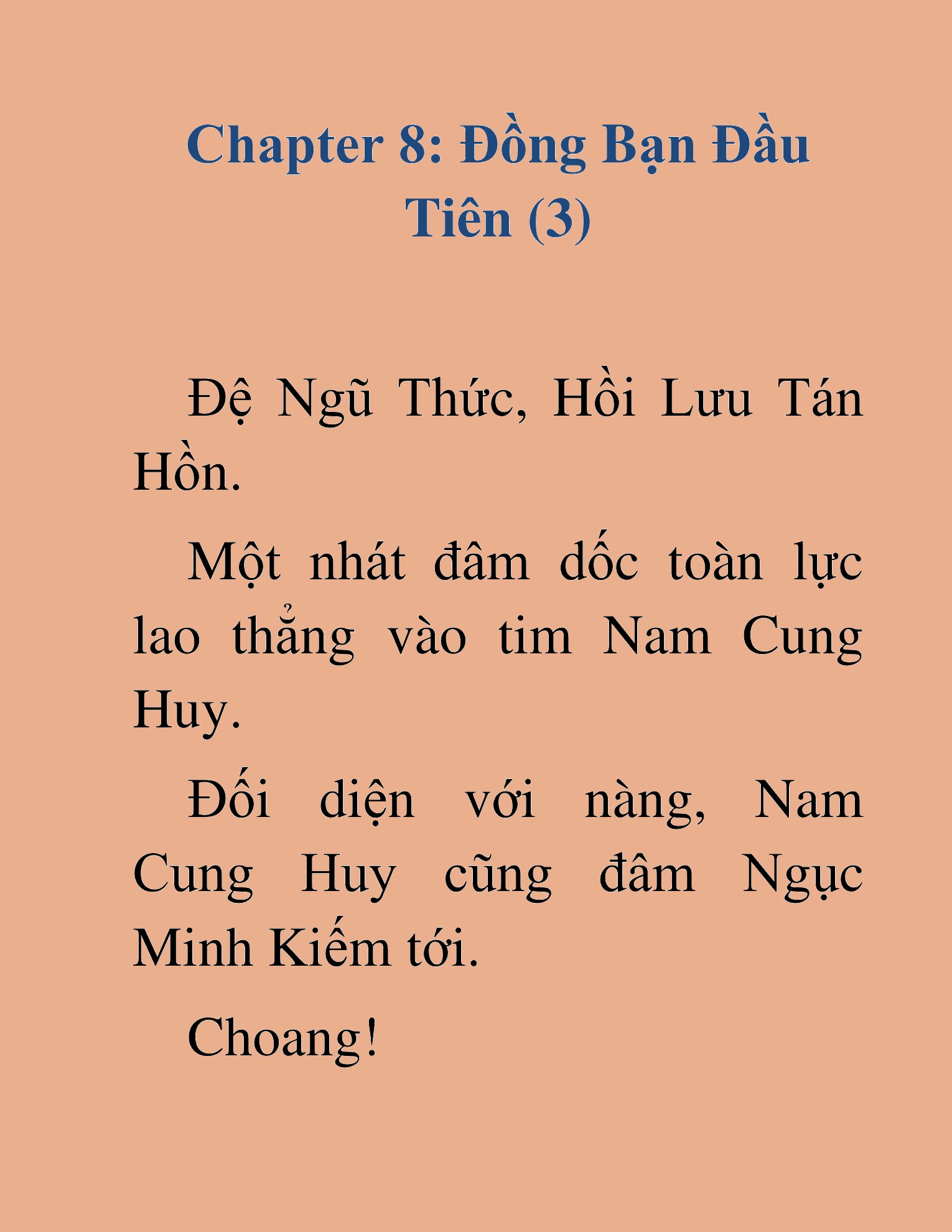 Đọc truyện HAT[NOVEL] Thiên Sát Kiếm Thần - Chap 8