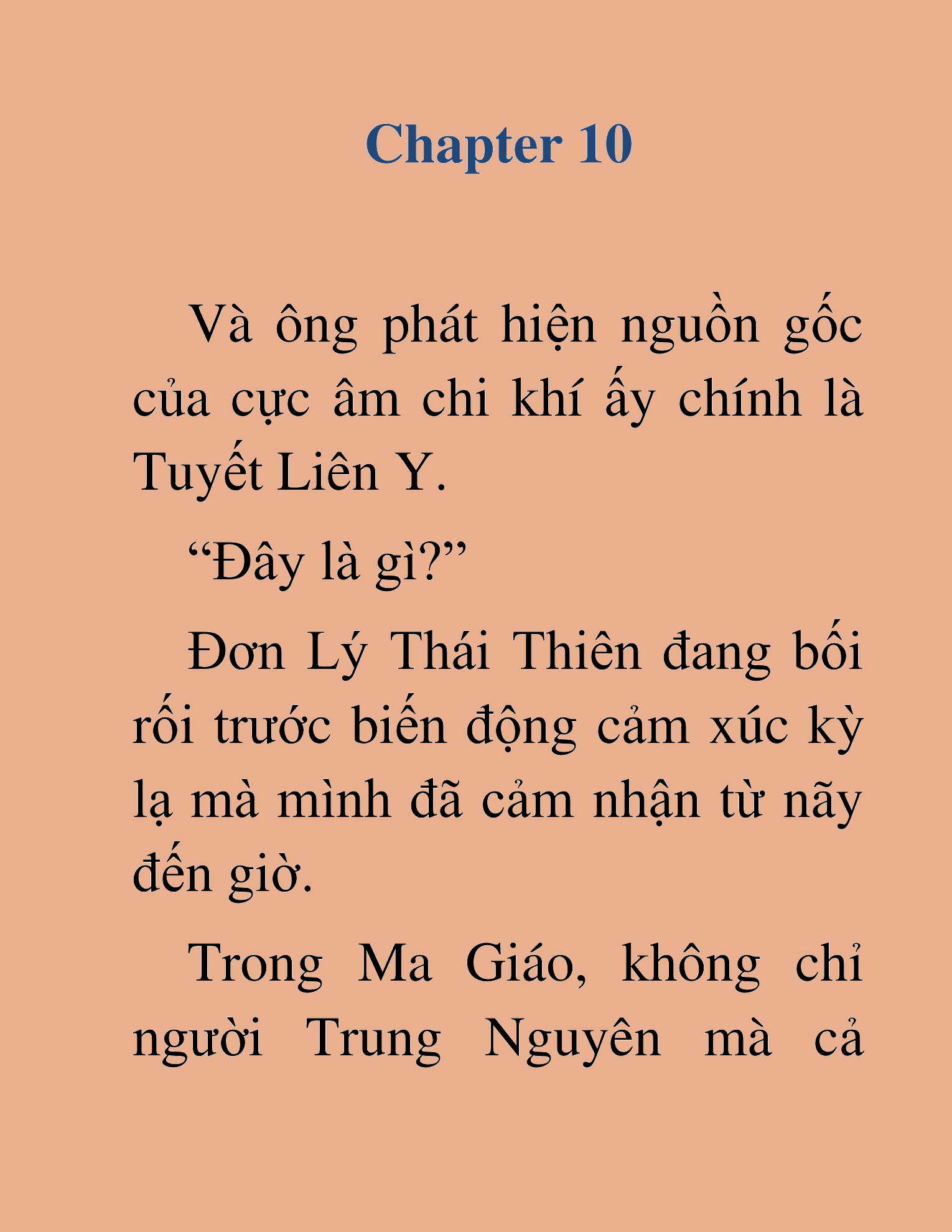 Đọc truyện HAT[NOVEL] Thư Sinh Ma Giáo - Chap 10