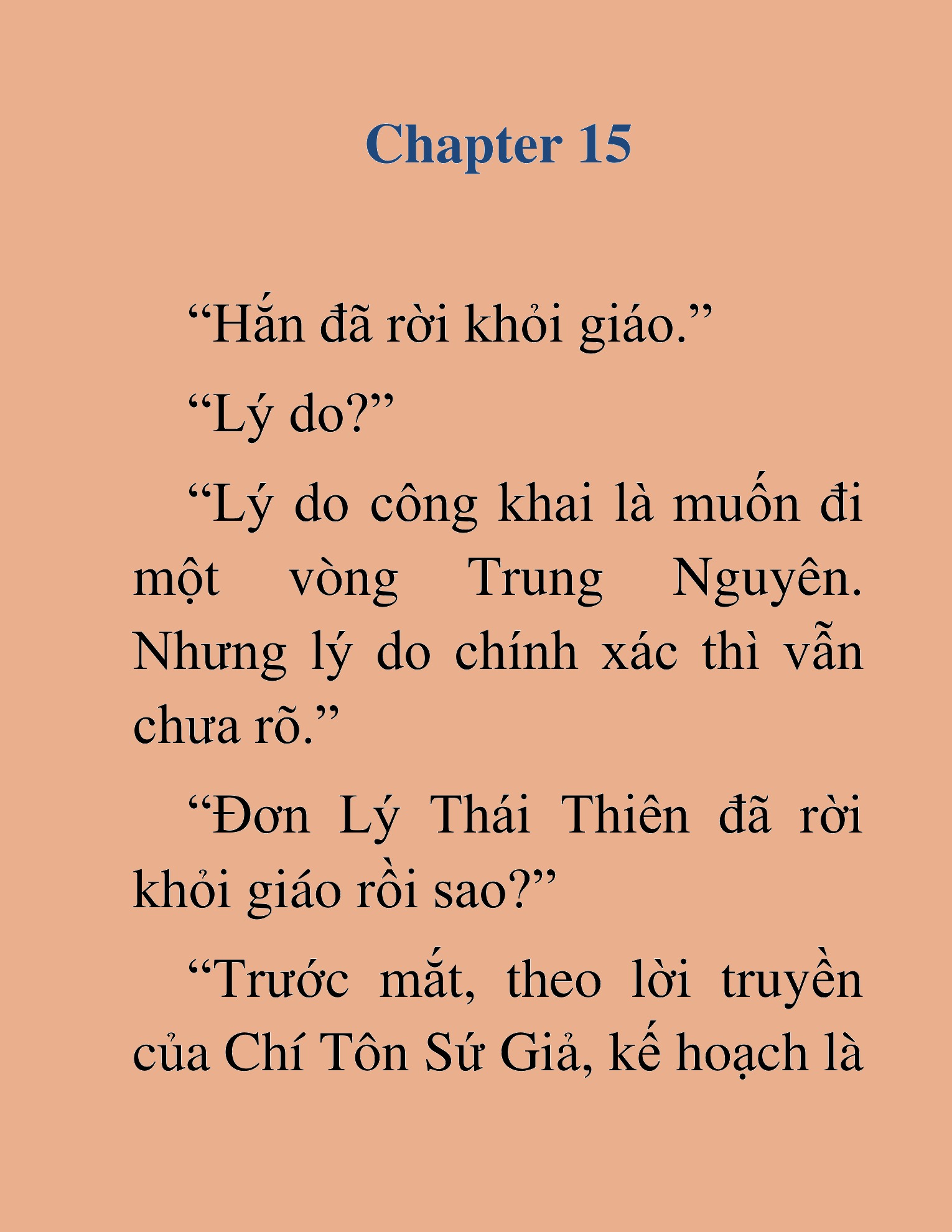 Đọc truyện HAT[NOVEL] Thư Sinh Ma Giáo - Chap 15