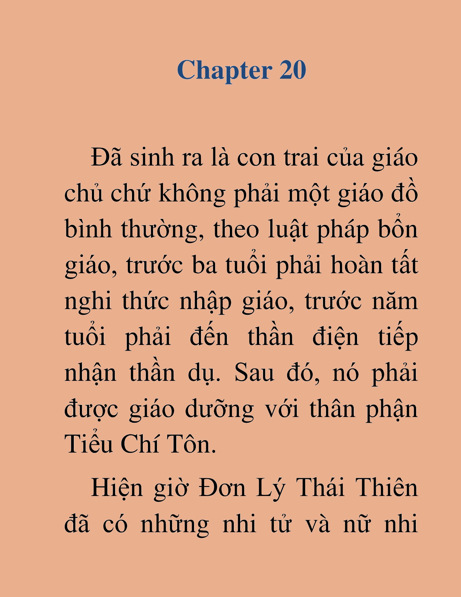 Đọc truyện HAT[NOVEL] Thư Sinh Ma Giáo - Chap 20