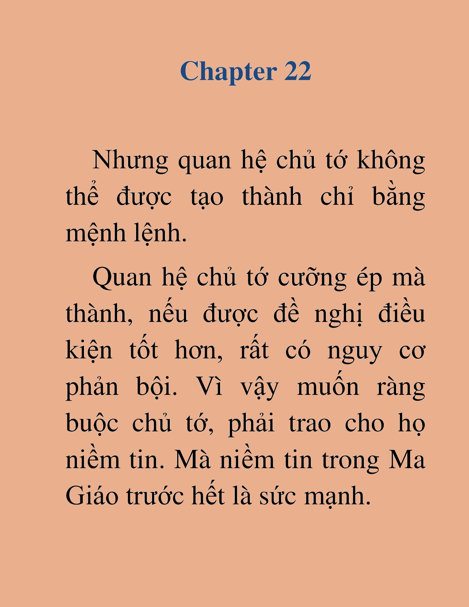 Đọc truyện HAT[NOVEL] Thư Sinh Ma Giáo - Chap 22