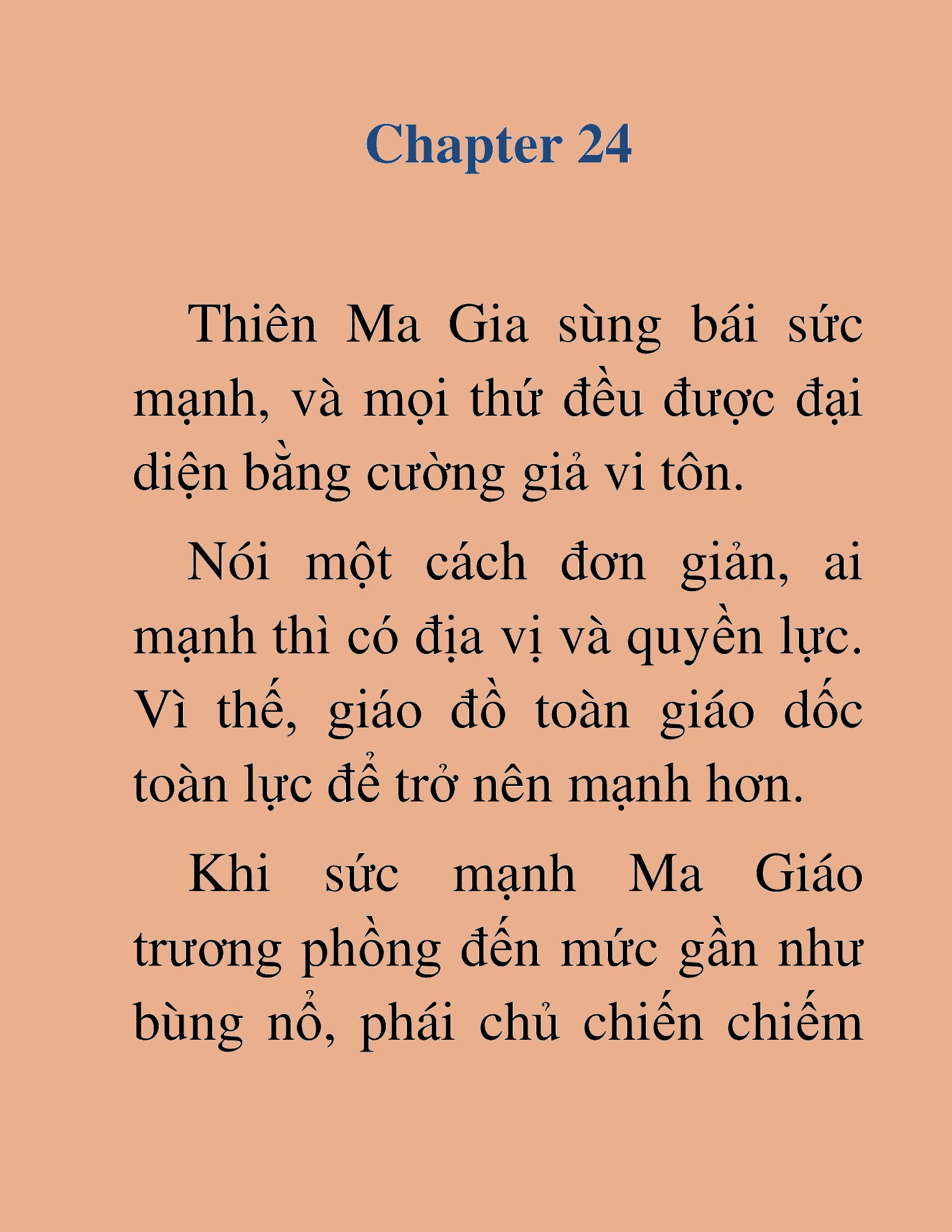 Đọc truyện HAT[NOVEL] Thư Sinh Ma Giáo - Chap 24