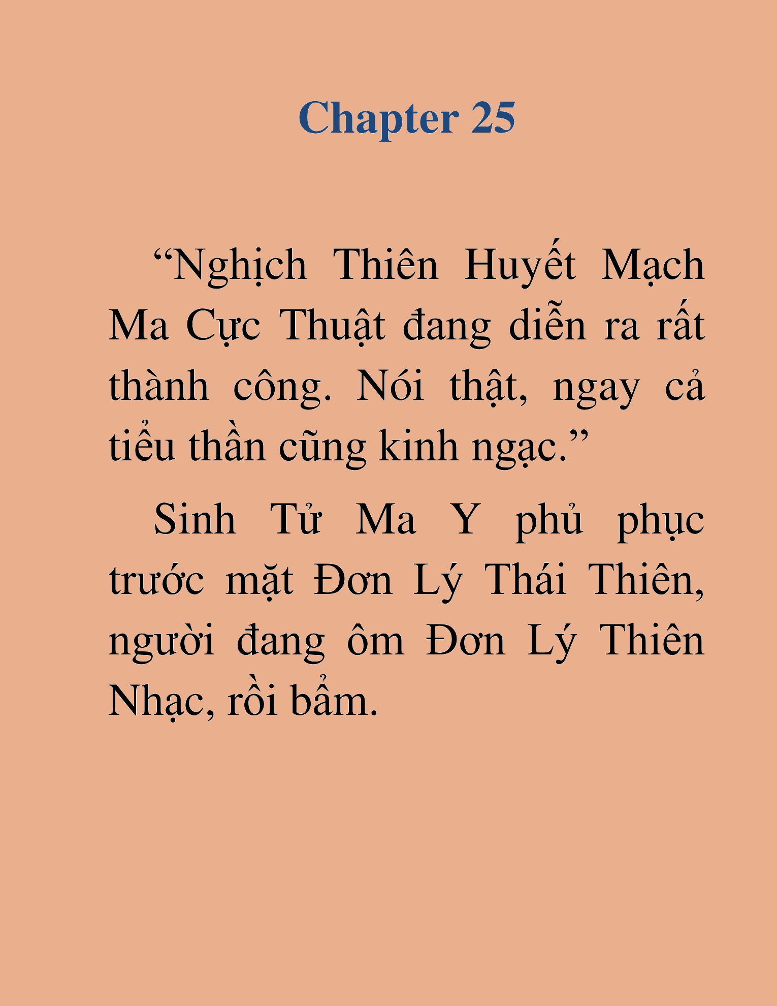 Đọc truyện HAT[NOVEL] Thư Sinh Ma Giáo - Chap 25