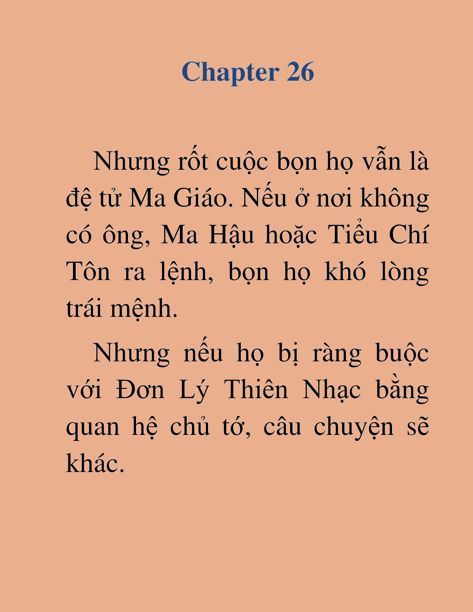 Đọc truyện HAT[NOVEL] Thư Sinh Ma Giáo - Chap 26