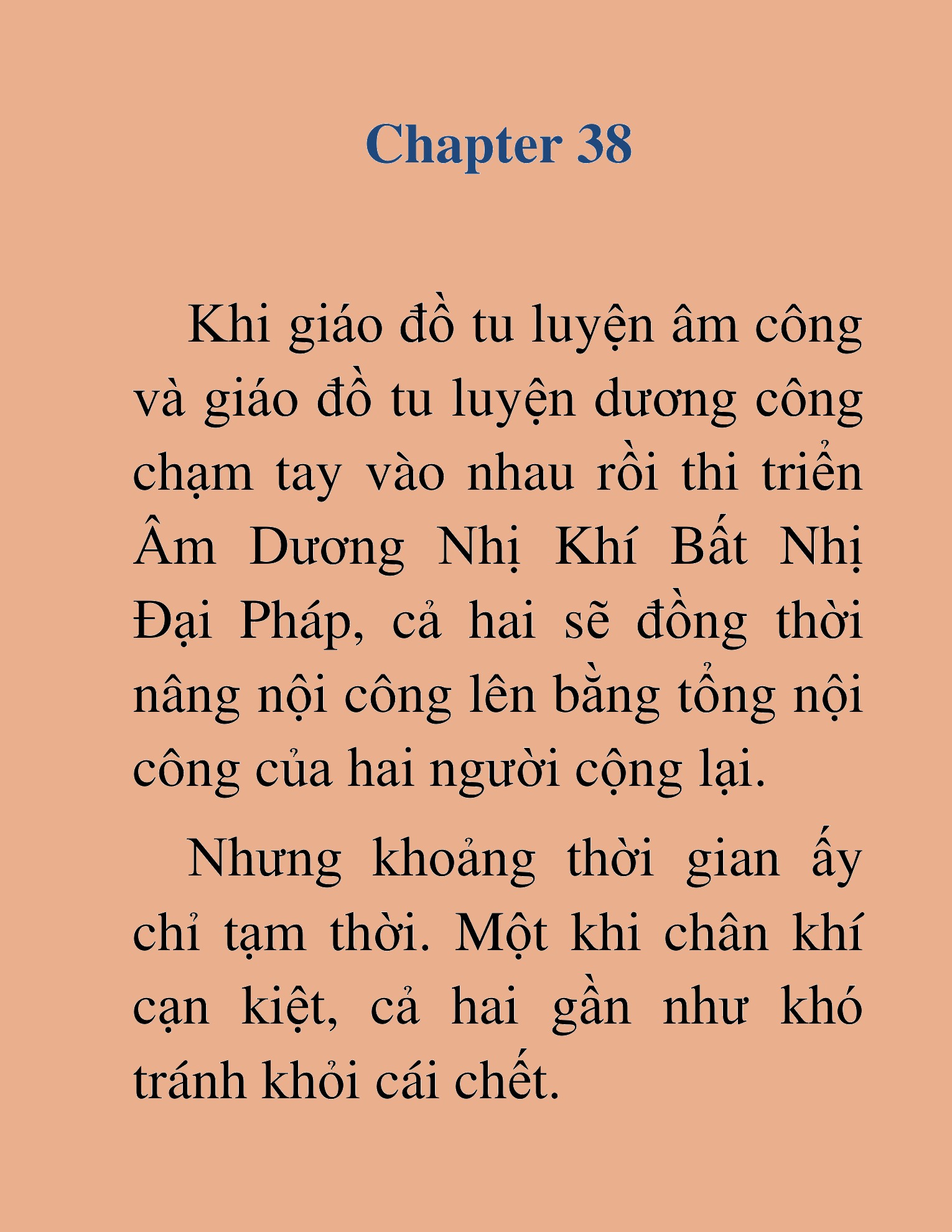 Đọc truyện HAT[NOVEL] Thư Sinh Ma Giáo - Chap 38