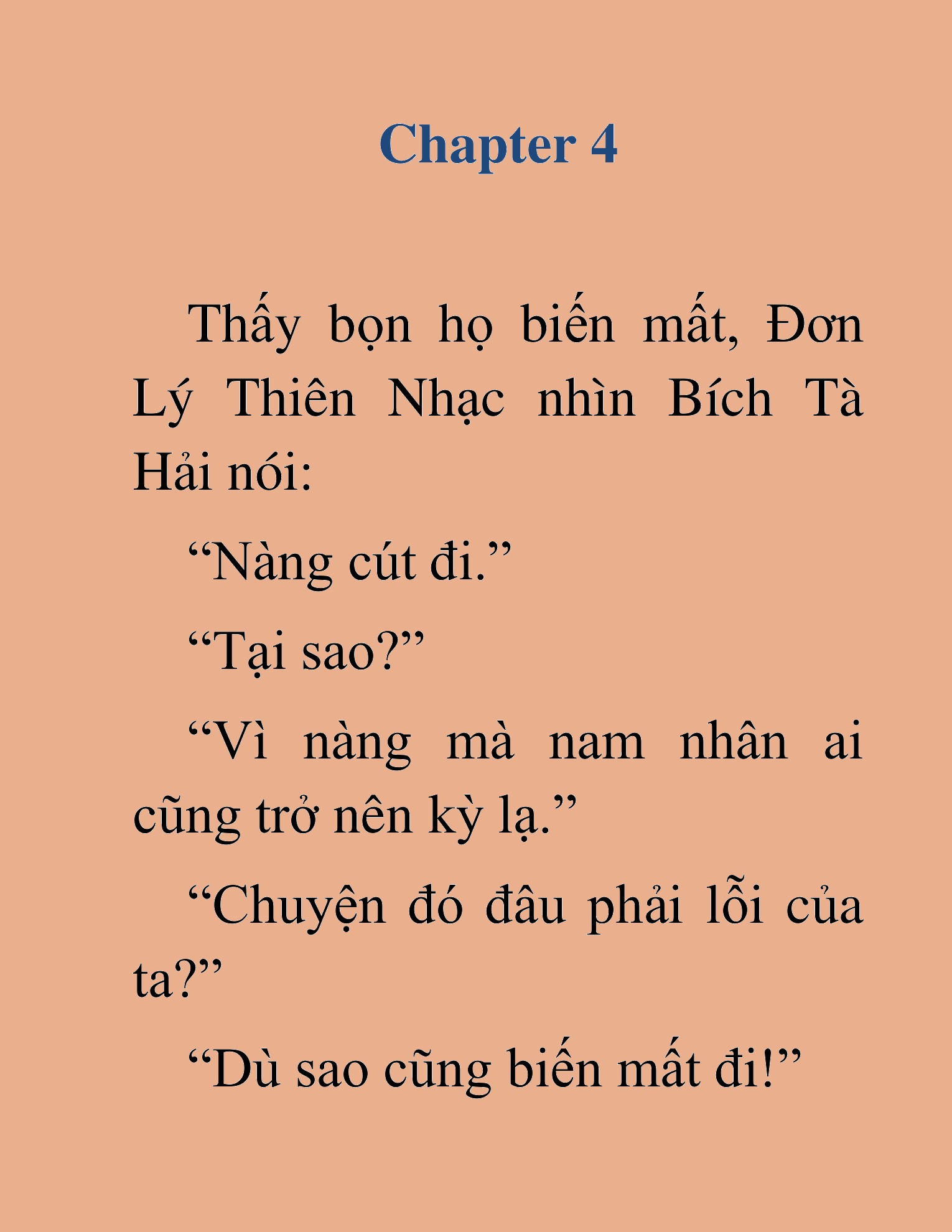 Đọc truyện HAT[NOVEL] Thư Sinh Ma Giáo - Chap 4