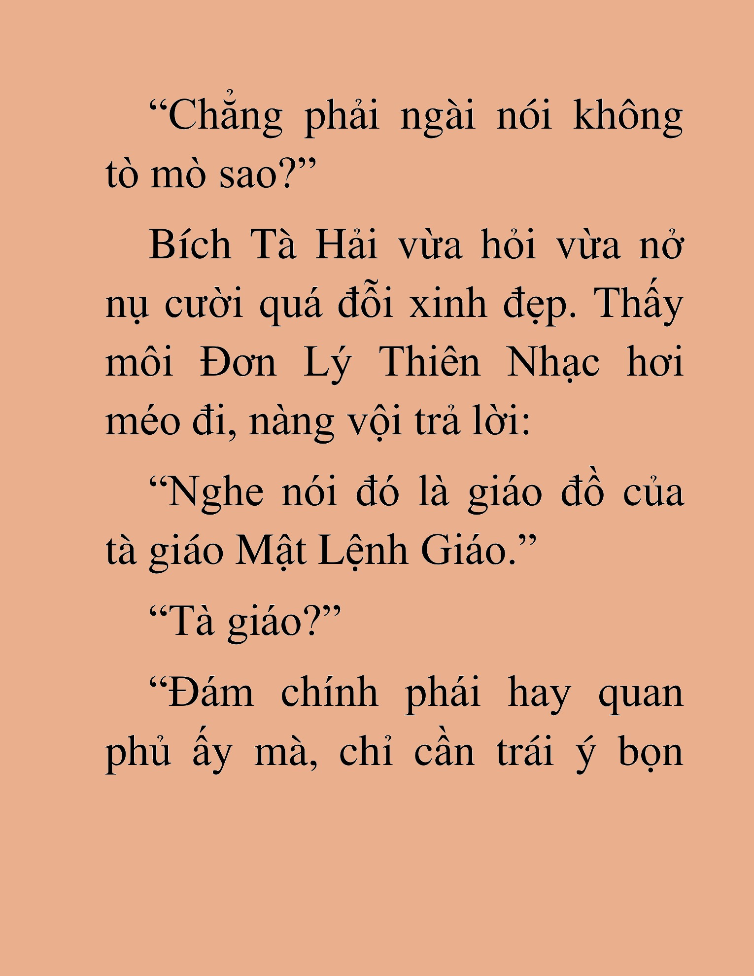 Đọc truyện HAT[NOVEL] Thư Sinh Ma Giáo - Chap 4