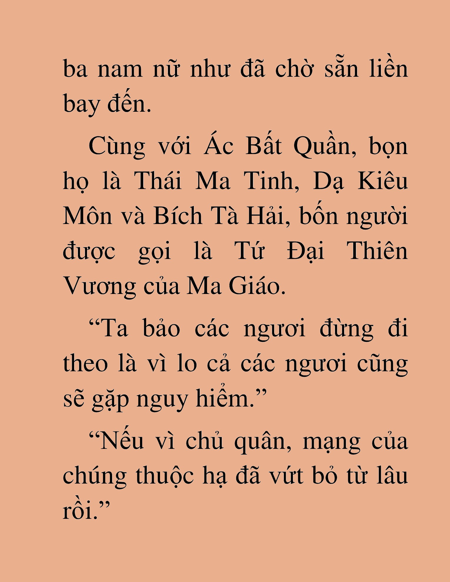 Đọc truyện HAT[NOVEL] Thư Sinh Ma Giáo - Chap 6