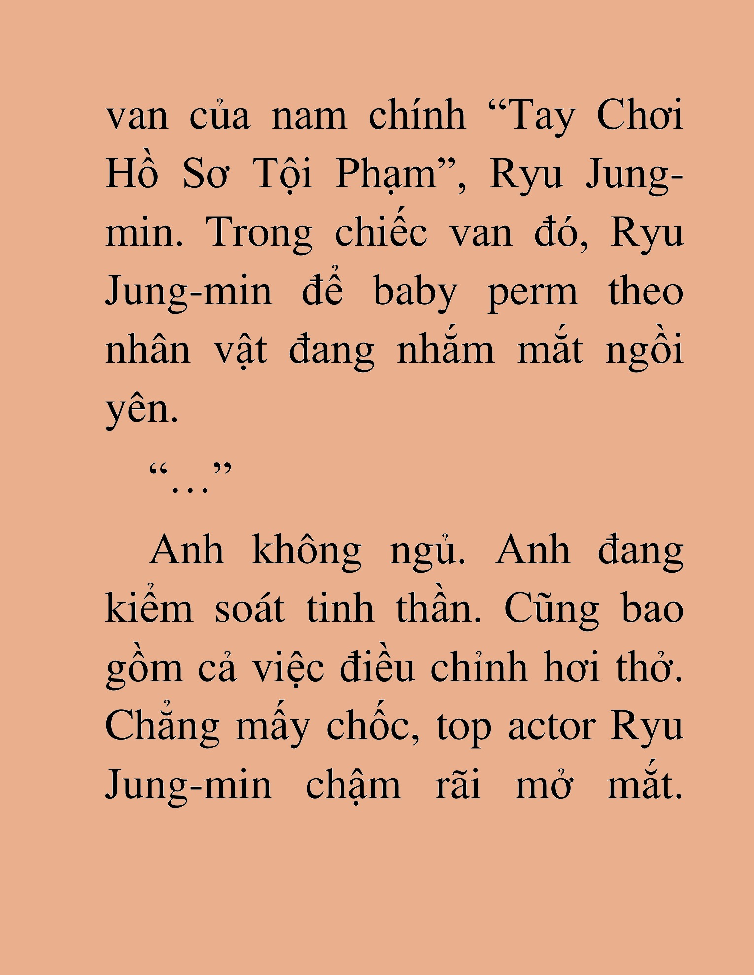Đọc truyện HAT[NOVEL] Tôi Bị Hiểu Lầm Là Diễn Viên Thiên Tài Quái Vật - Chap 109