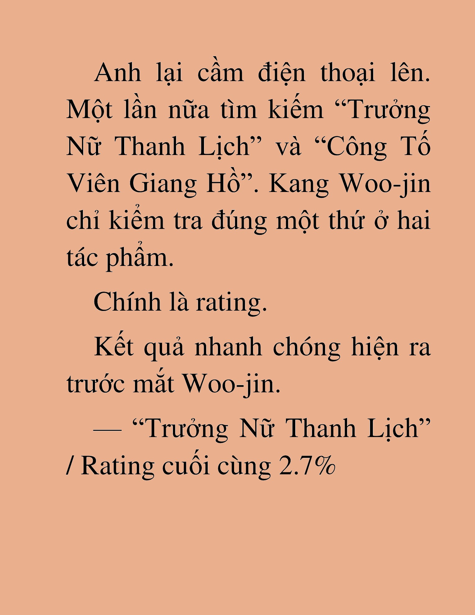Đọc truyện HAT[NOVEL] Tôi Bị Hiểu Lầm Là Diễn Viên Thiên Tài Quái Vật - Chap 11