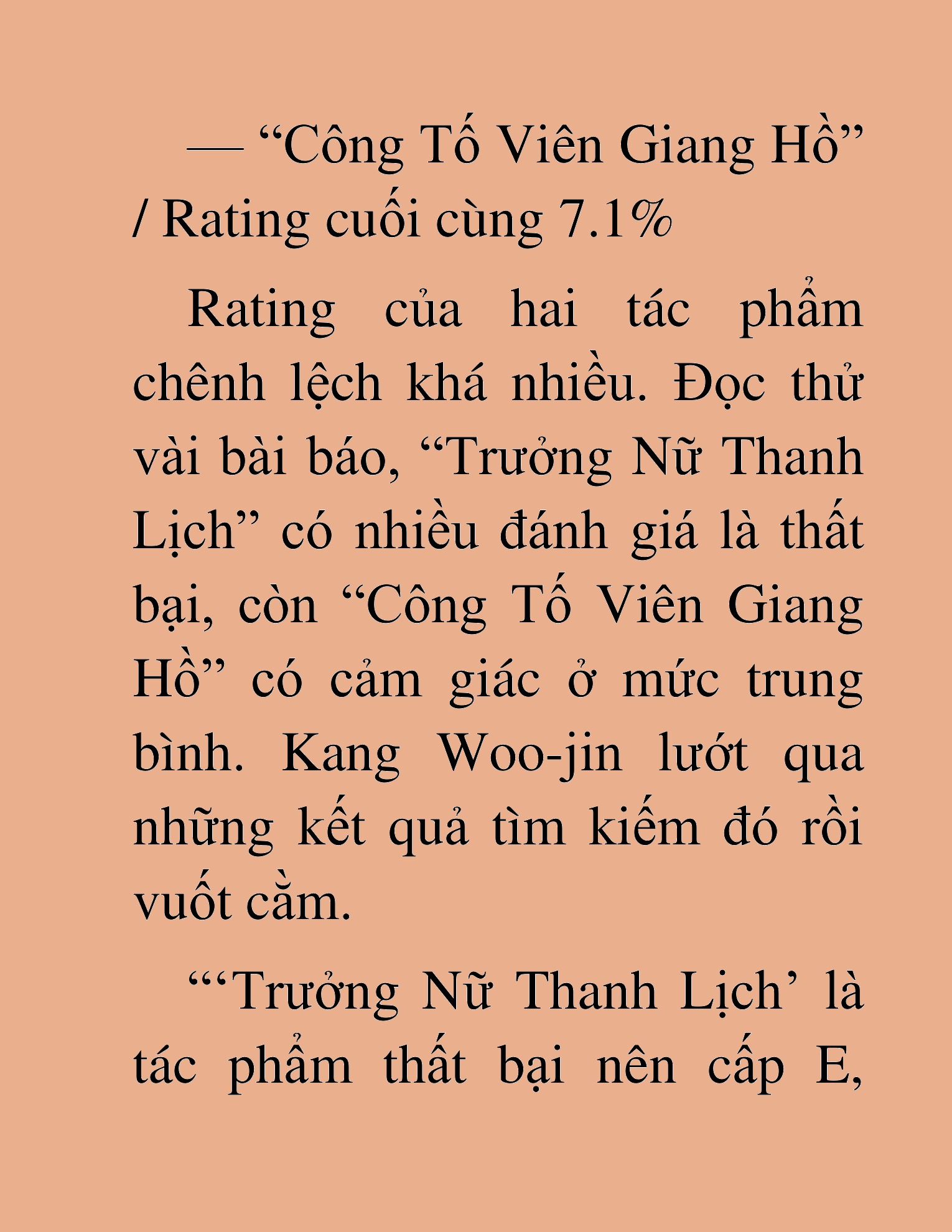 Đọc truyện HAT[NOVEL] Tôi Bị Hiểu Lầm Là Diễn Viên Thiên Tài Quái Vật - Chap 11