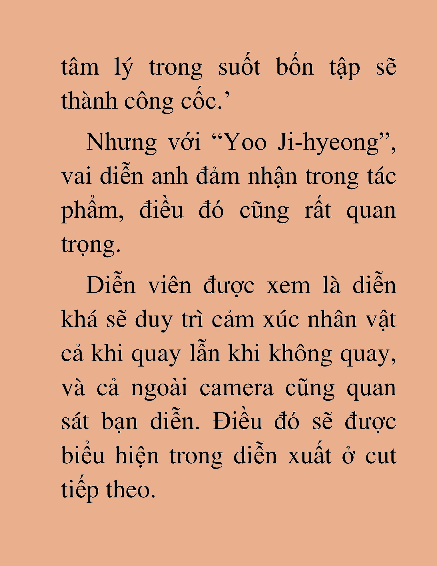 Đọc truyện HAT[NOVEL] Tôi Bị Hiểu Lầm Là Diễn Viên Thiên Tài Quái Vật - Chap 110