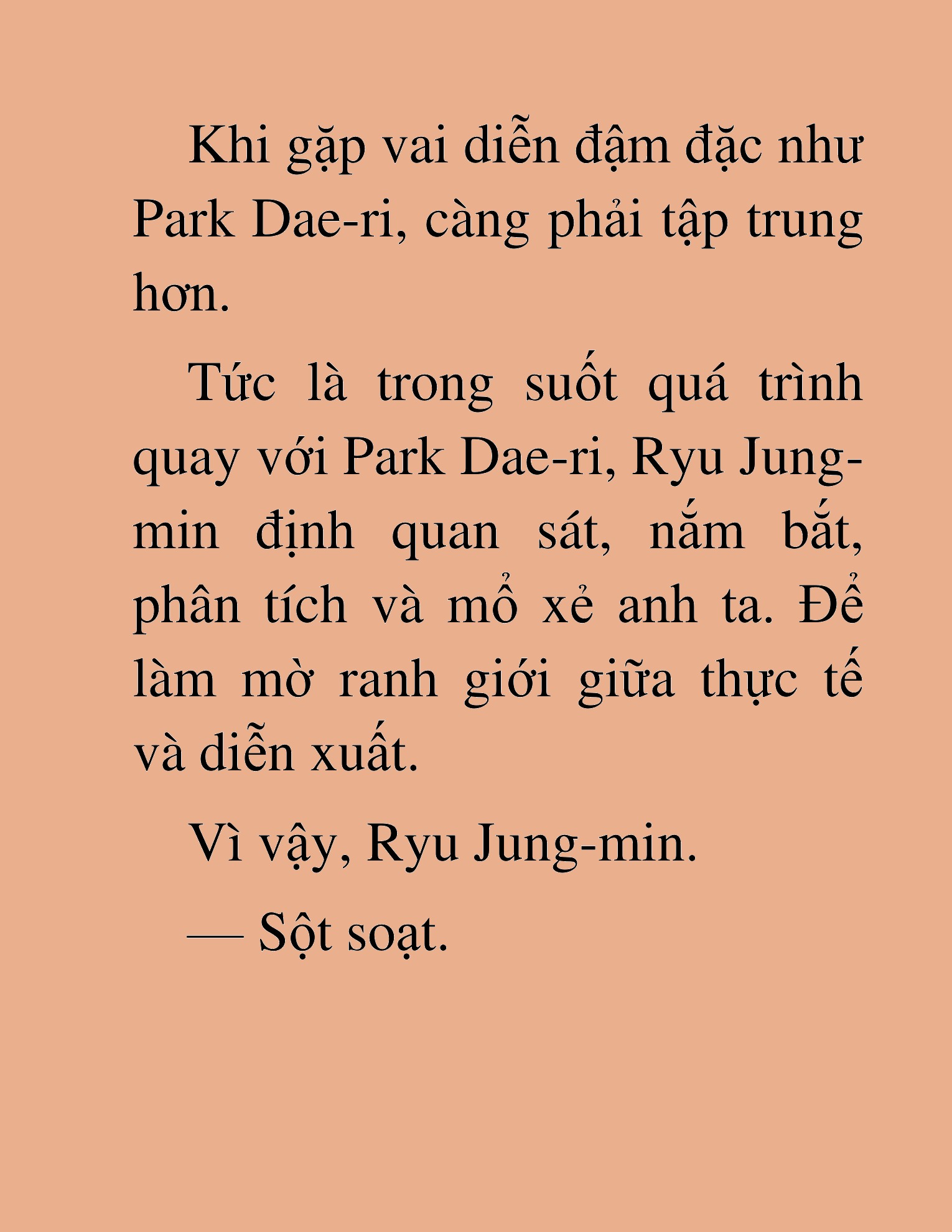 Đọc truyện HAT[NOVEL] Tôi Bị Hiểu Lầm Là Diễn Viên Thiên Tài Quái Vật - Chap 110