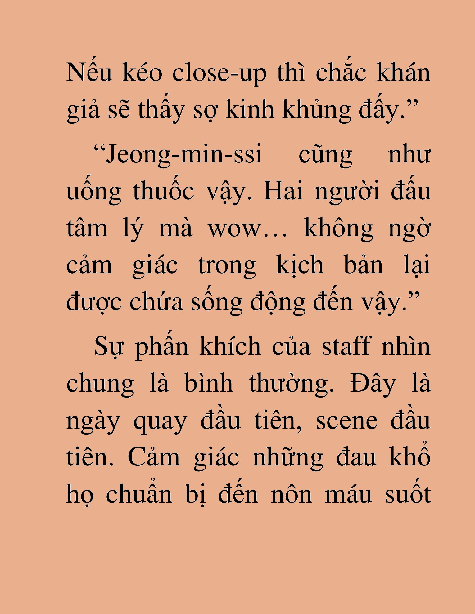 Đọc truyện HAT[NOVEL] Tôi Bị Hiểu Lầm Là Diễn Viên Thiên Tài Quái Vật - Chap 112
