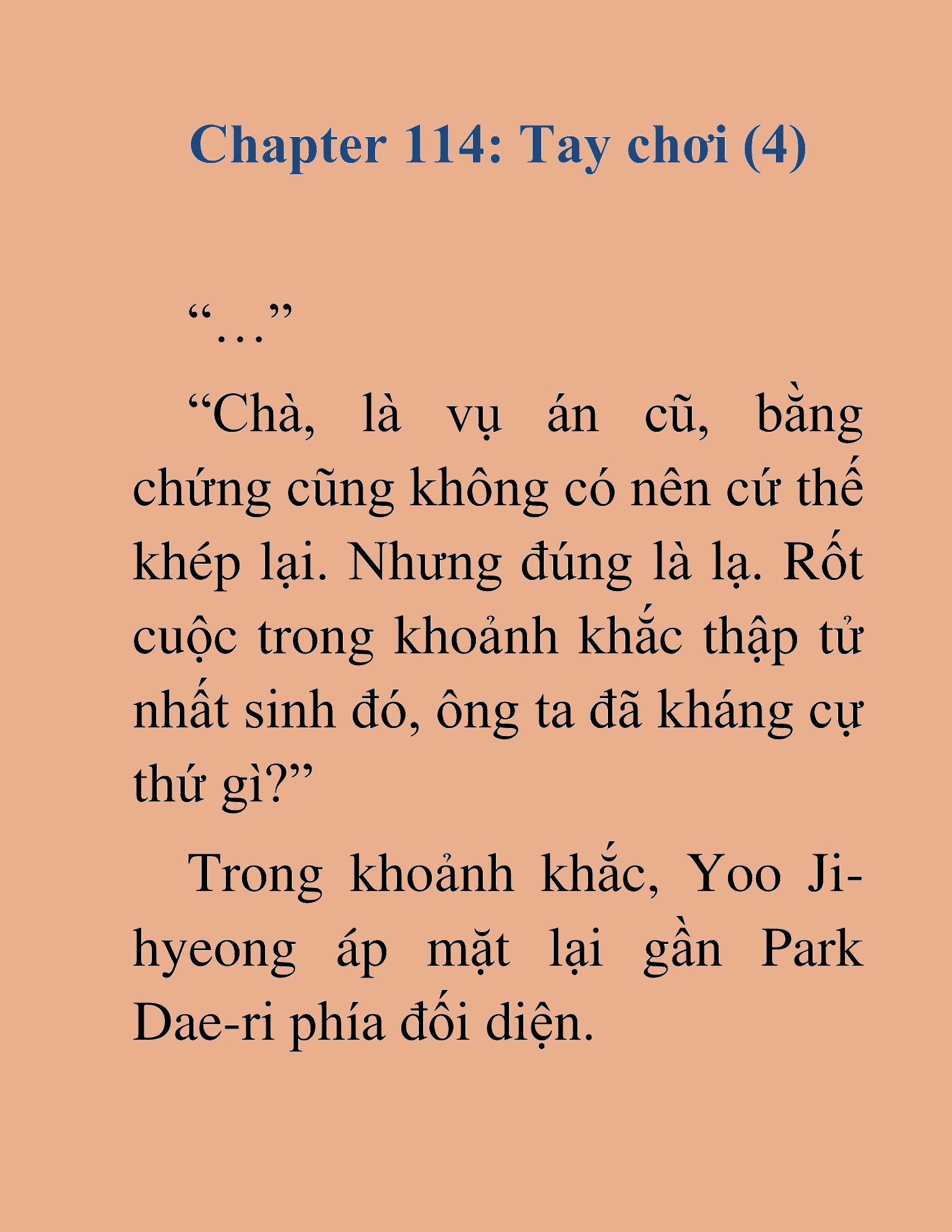 Đọc truyện HAT[NOVEL] Tôi Bị Hiểu Lầm Là Diễn Viên Thiên Tài Quái Vật - Chap 114