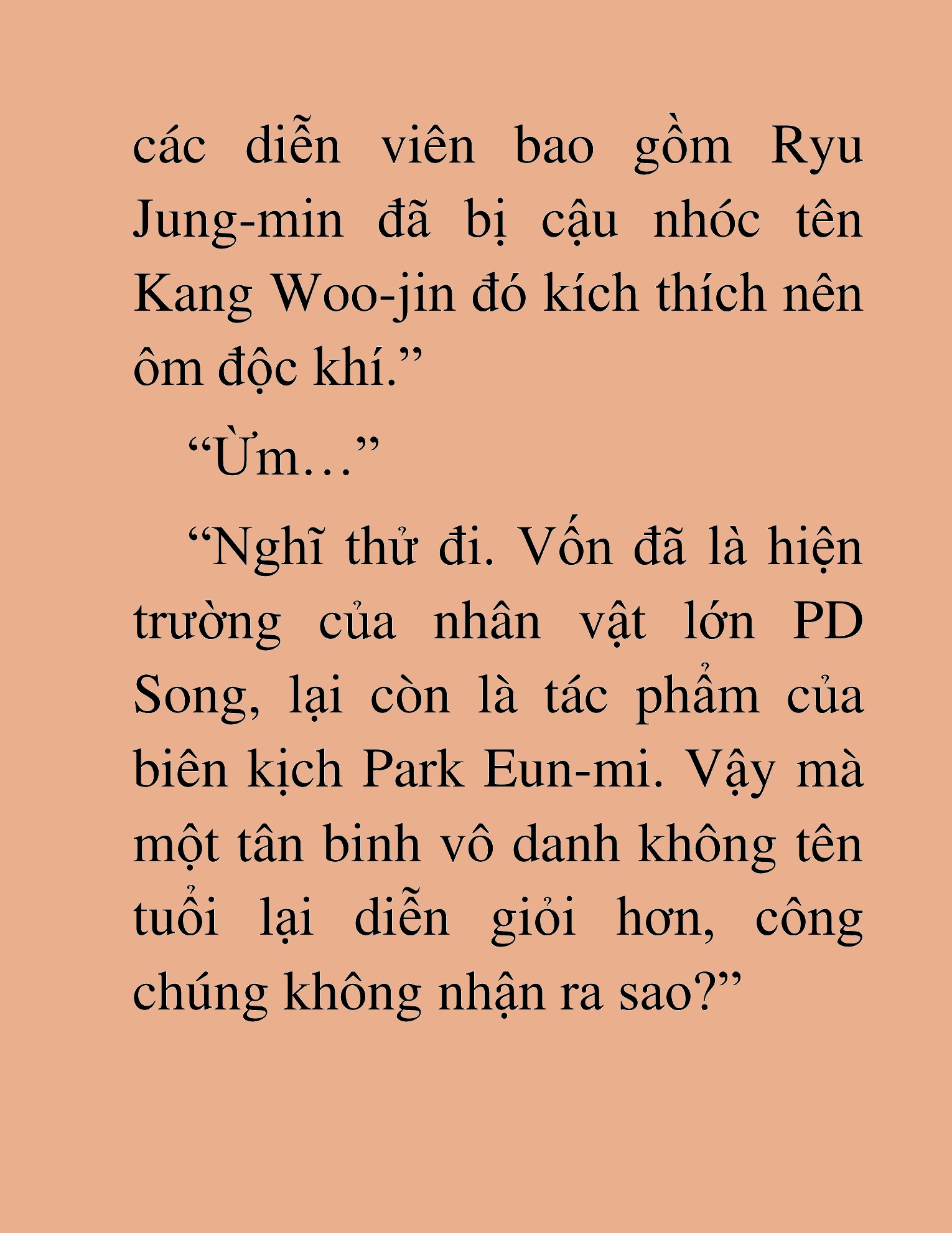 Đọc truyện HAT[NOVEL] Tôi Bị Hiểu Lầm Là Diễn Viên Thiên Tài Quái Vật - Chap 115