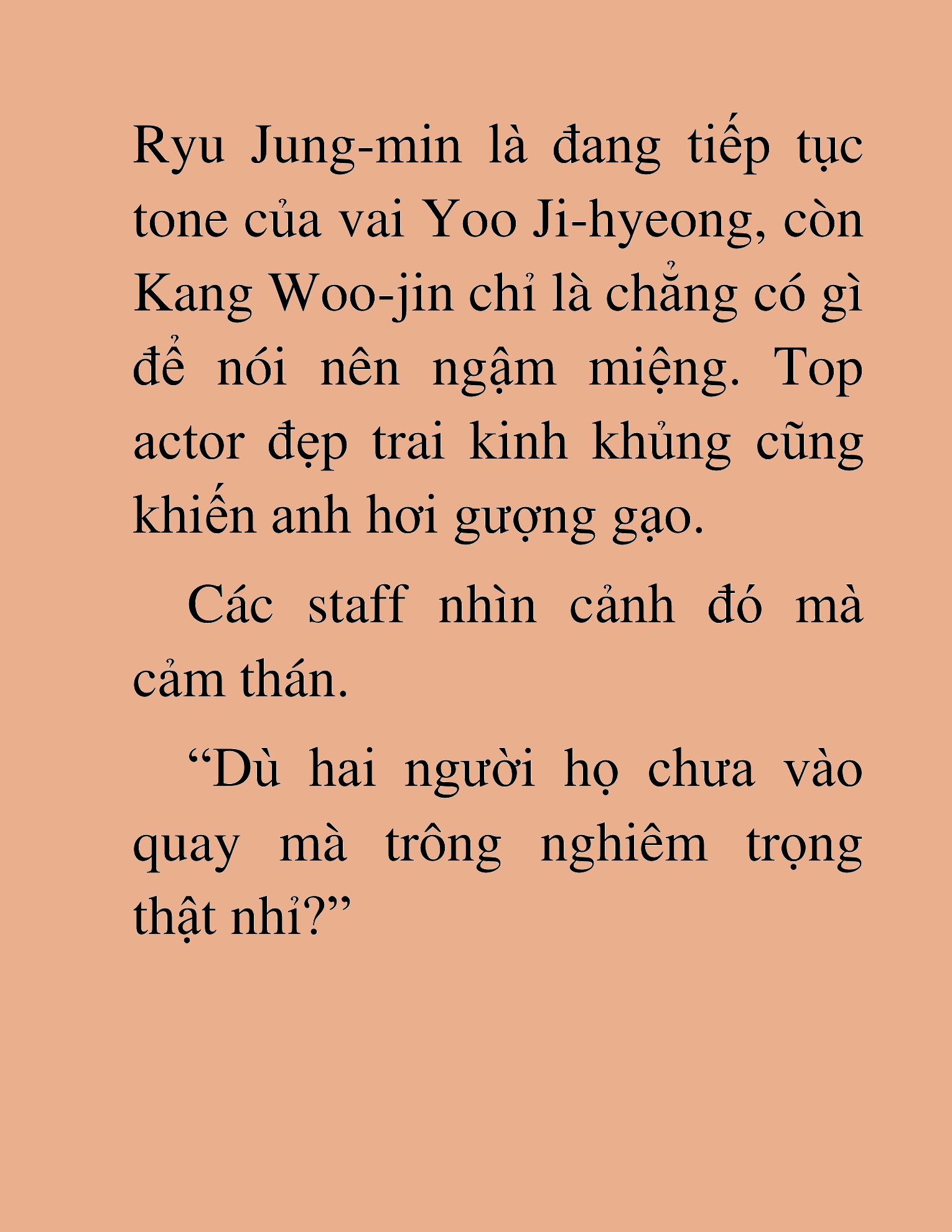 Đọc truyện HAT[NOVEL] Tôi Bị Hiểu Lầm Là Diễn Viên Thiên Tài Quái Vật - Chap 116