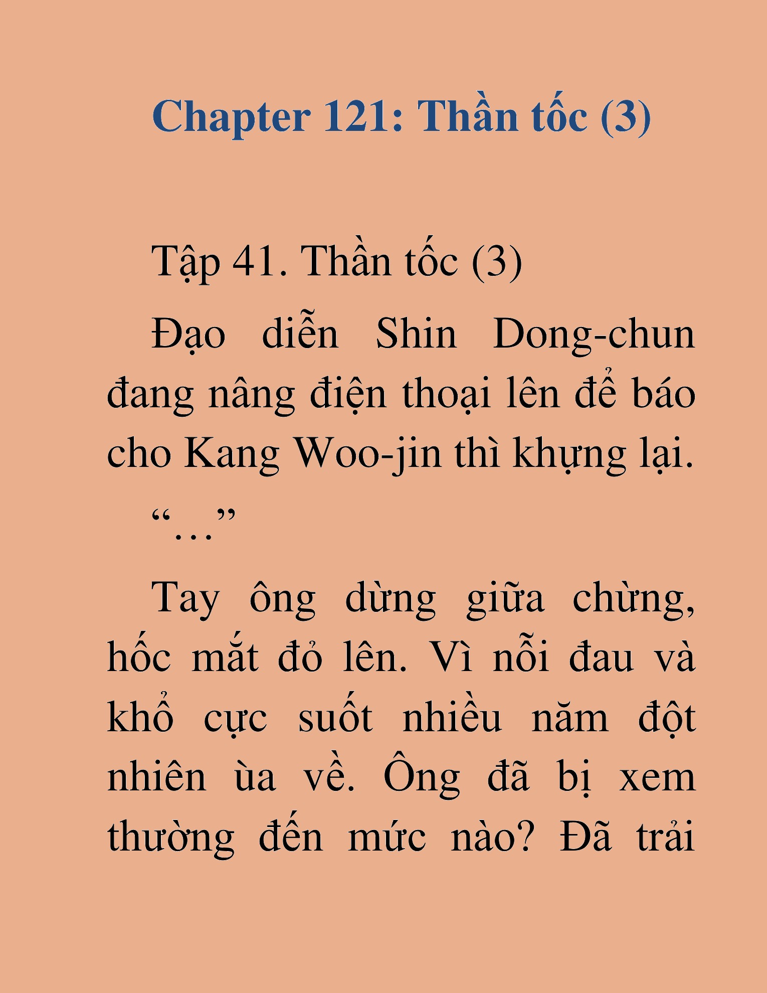 Đọc truyện HAT[NOVEL] Tôi Bị Hiểu Lầm Là Diễn Viên Thiên Tài Quái Vật - Chap 121