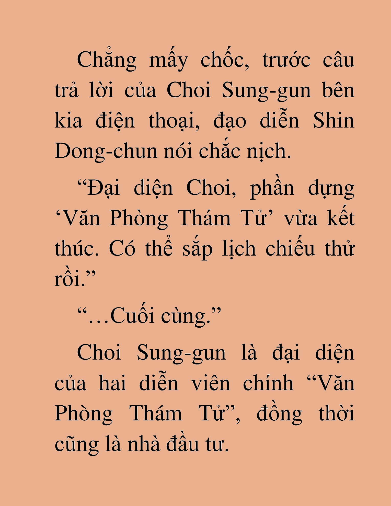 Đọc truyện HAT[NOVEL] Tôi Bị Hiểu Lầm Là Diễn Viên Thiên Tài Quái Vật - Chap 121