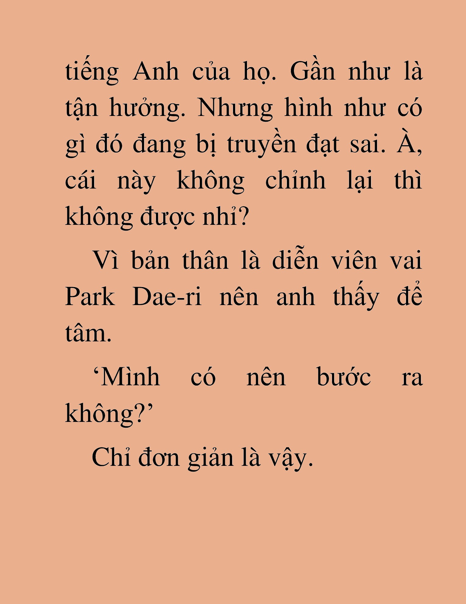 Đọc truyện HAT[NOVEL] Tôi Bị Hiểu Lầm Là Diễn Viên Thiên Tài Quái Vật - Chap 124