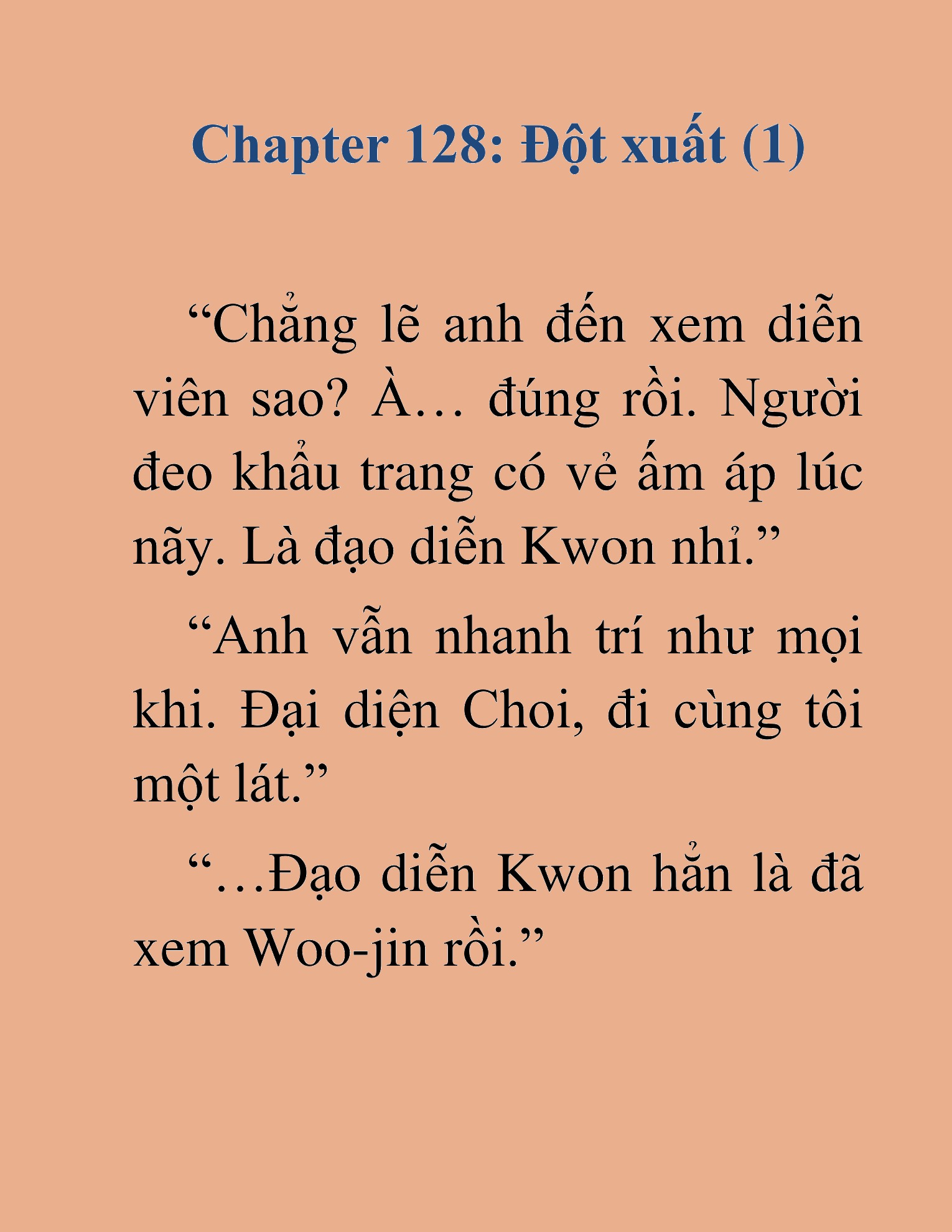 Đọc truyện HAT[NOVEL] Tôi Bị Hiểu Lầm Là Diễn Viên Thiên Tài Quái Vật - Chap 128