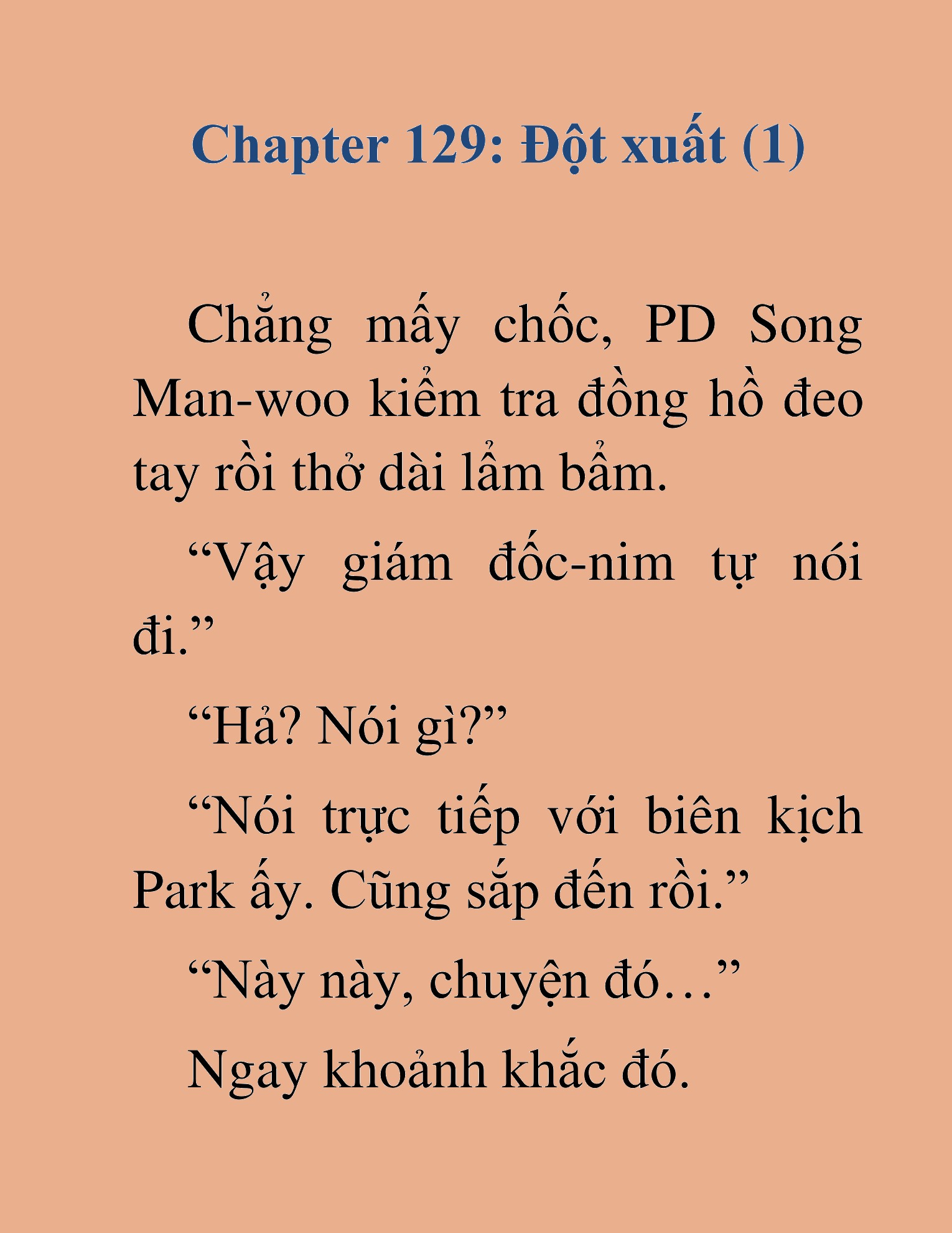 Đọc truyện HAT[NOVEL] Tôi Bị Hiểu Lầm Là Diễn Viên Thiên Tài Quái Vật - Chap 129