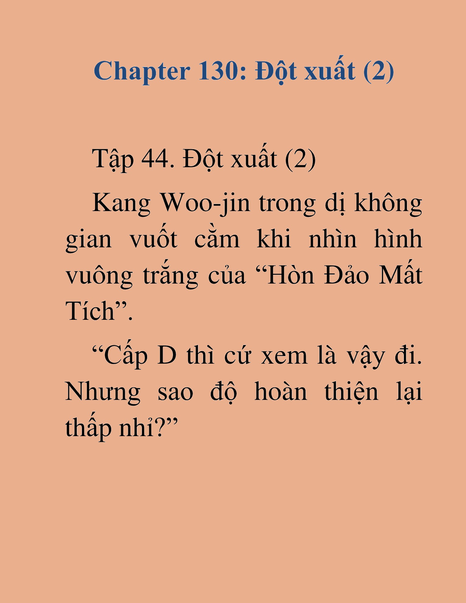 Đọc truyện HAT[NOVEL] Tôi Bị Hiểu Lầm Là Diễn Viên Thiên Tài Quái Vật - Chap 130