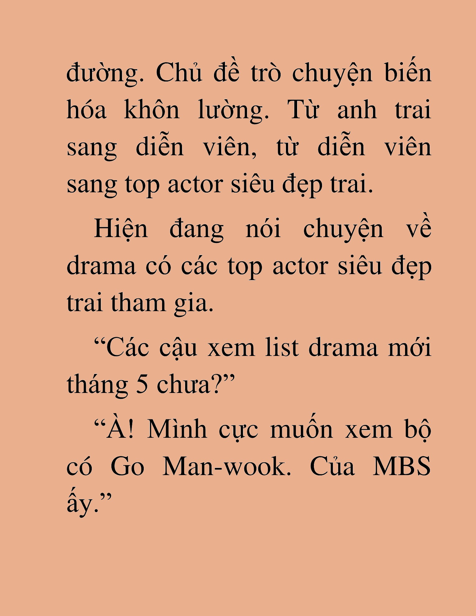 Đọc truyện HAT[NOVEL] Tôi Bị Hiểu Lầm Là Diễn Viên Thiên Tài Quái Vật - Chap 132
