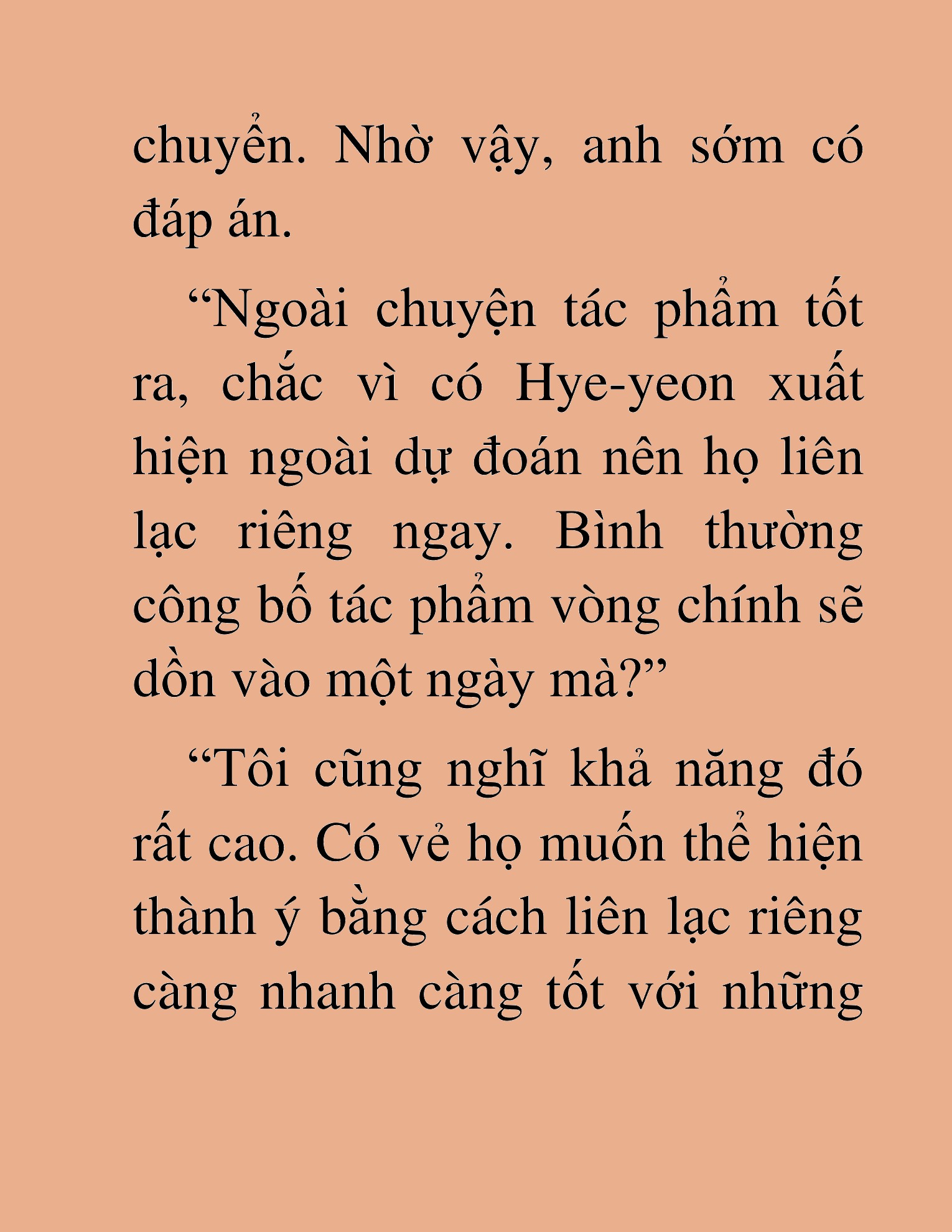 Đọc truyện HAT[NOVEL] Tôi Bị Hiểu Lầm Là Diễn Viên Thiên Tài Quái Vật - Chap 133