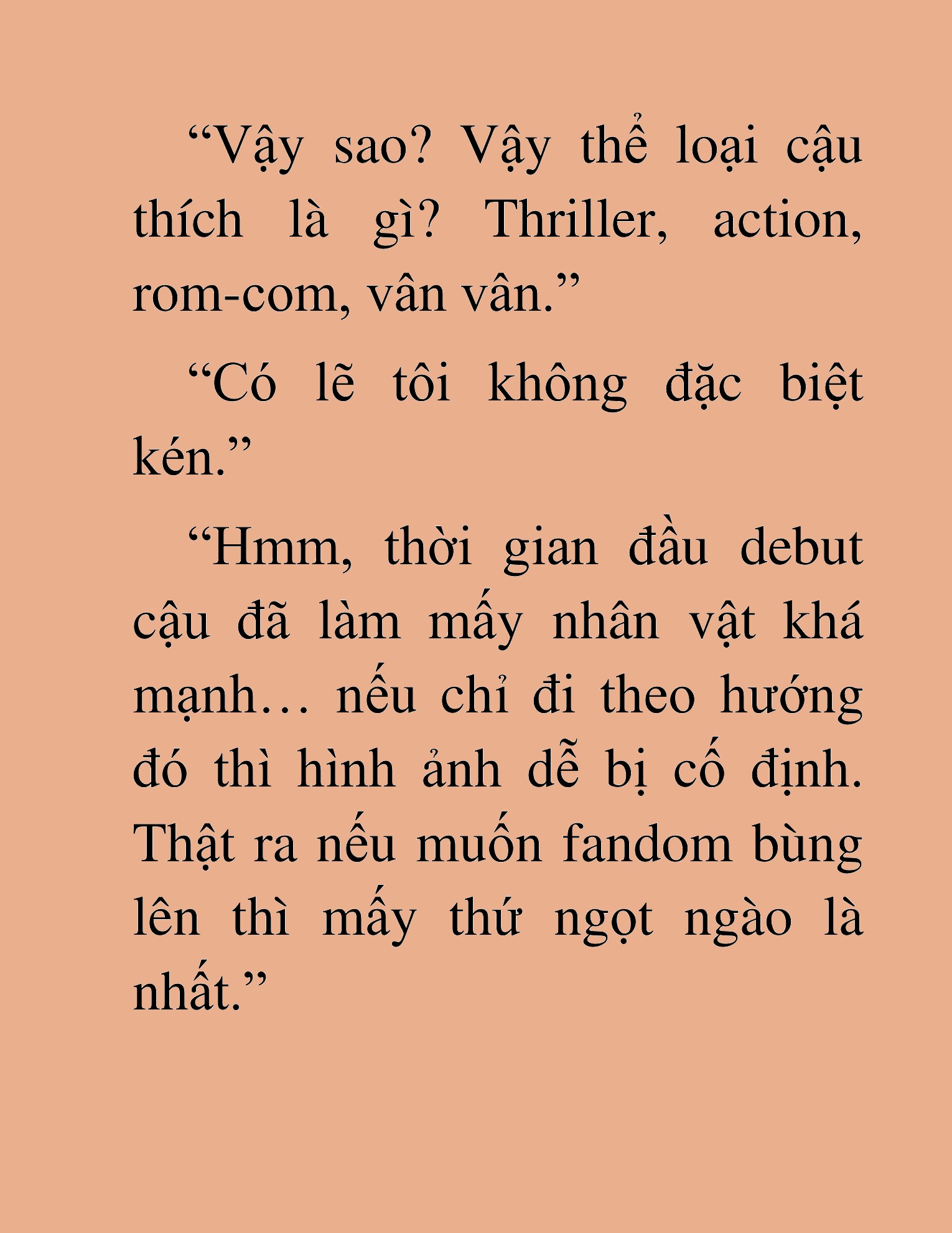 Đọc truyện HAT[NOVEL] Tôi Bị Hiểu Lầm Là Diễn Viên Thiên Tài Quái Vật - Chap 133