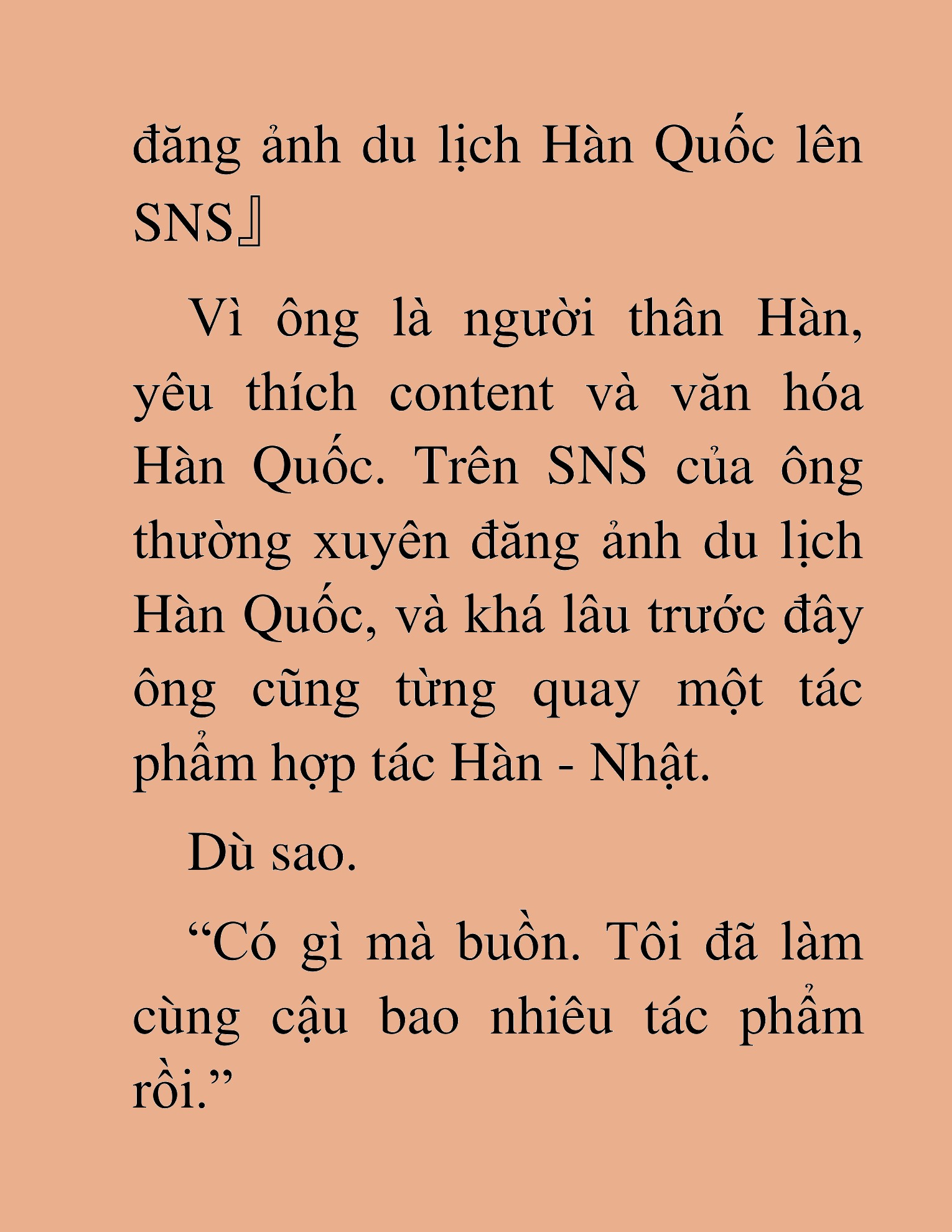 Đọc truyện HAT[NOVEL] Tôi Bị Hiểu Lầm Là Diễn Viên Thiên Tài Quái Vật - Chap 134