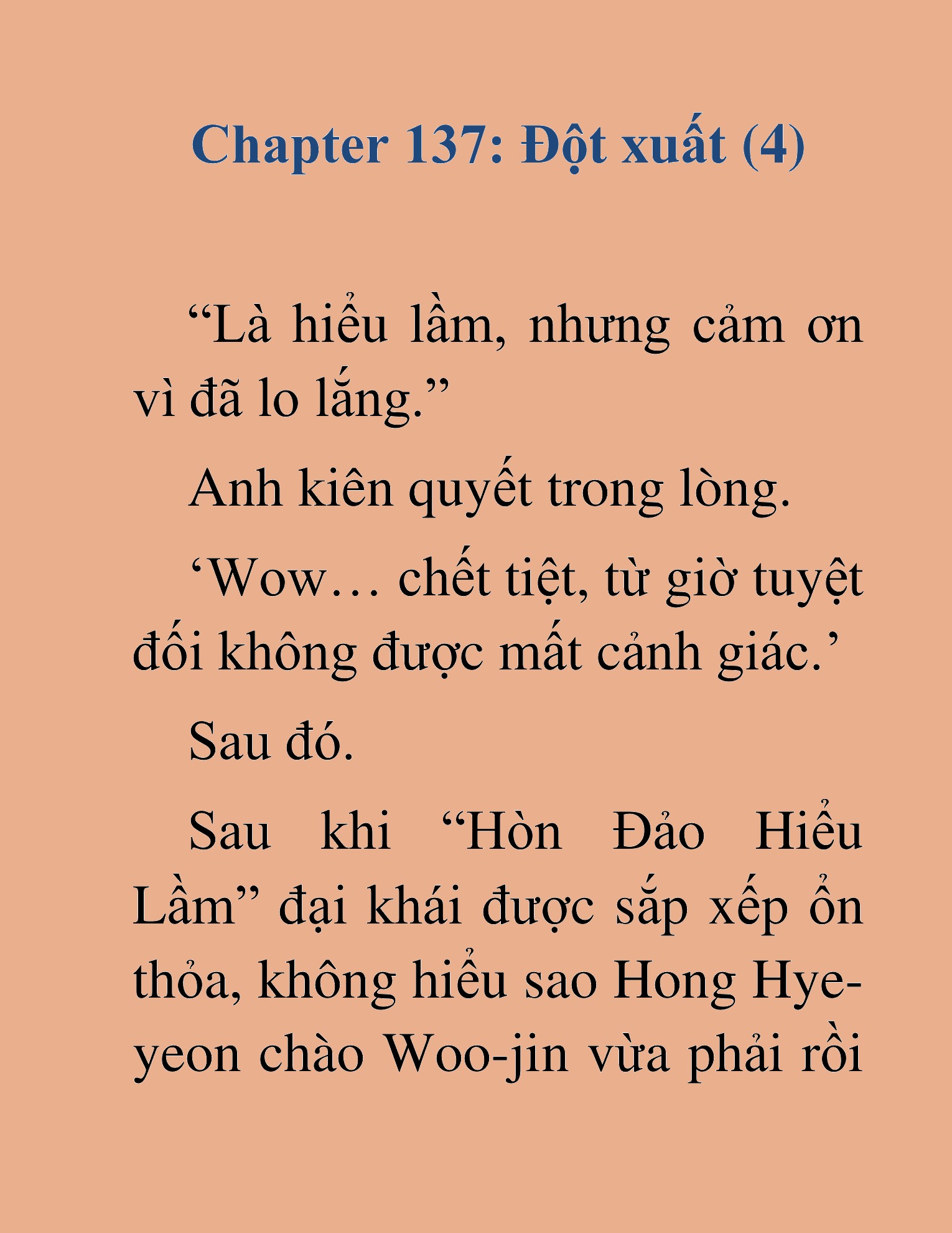 Đọc truyện HAT[NOVEL] Tôi Bị Hiểu Lầm Là Diễn Viên Thiên Tài Quái Vật - Chap 137