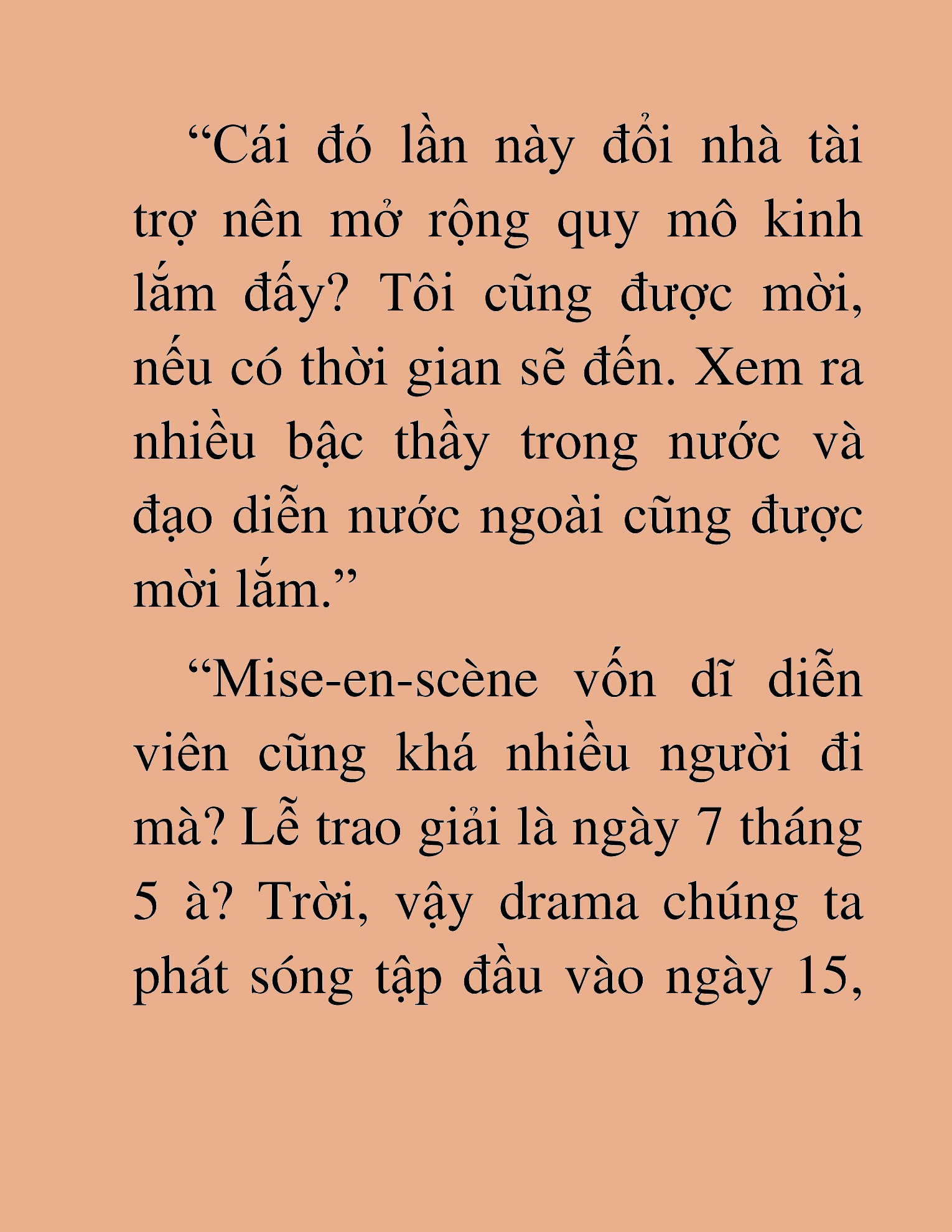 Đọc truyện HAT[NOVEL] Tôi Bị Hiểu Lầm Là Diễn Viên Thiên Tài Quái Vật - Chap 137