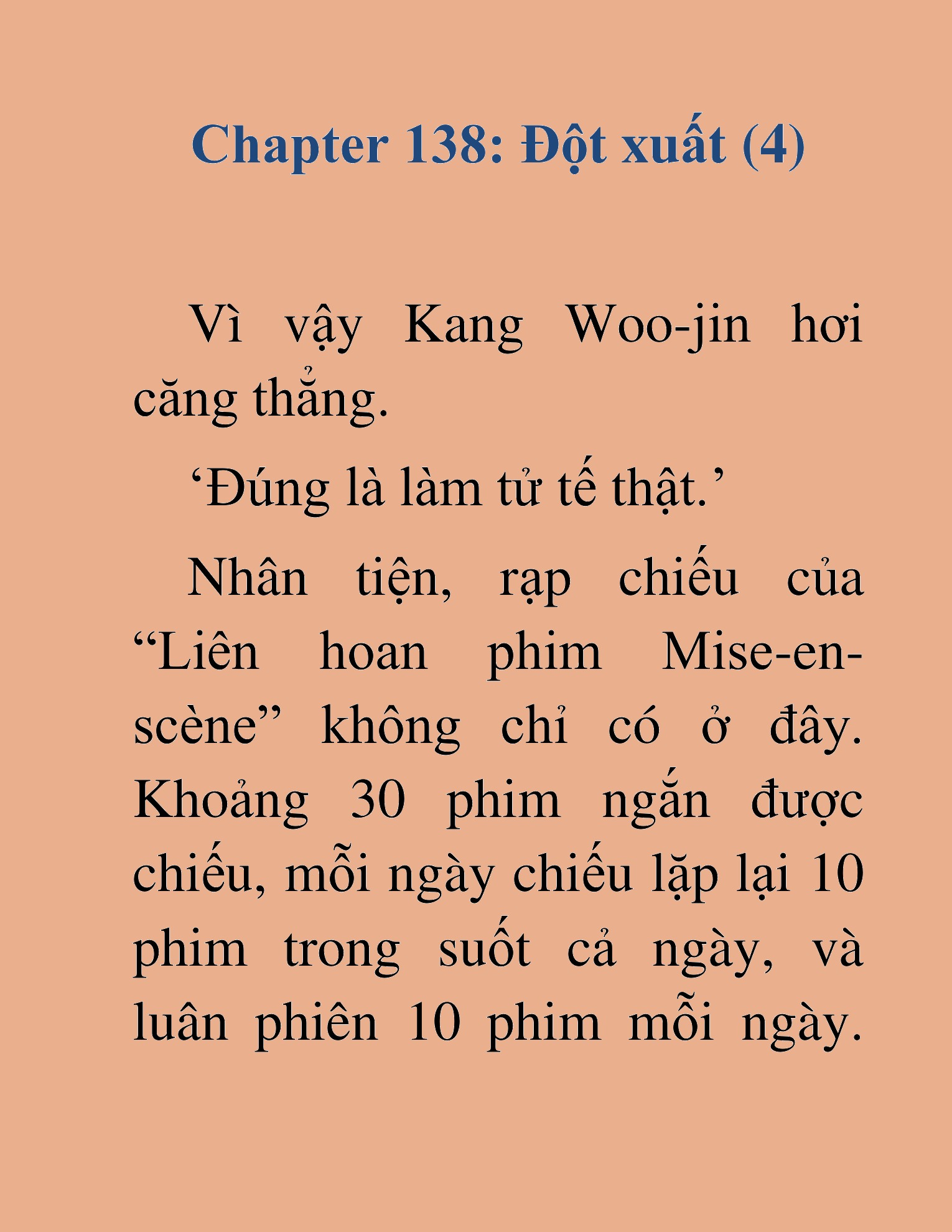 Đọc truyện HAT[NOVEL] Tôi Bị Hiểu Lầm Là Diễn Viên Thiên Tài Quái Vật - Chap 138