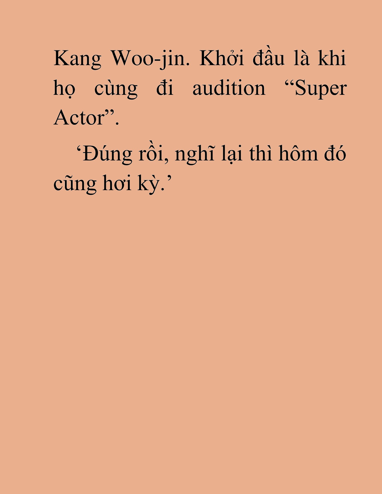 Đọc truyện HAT[NOVEL] Tôi Bị Hiểu Lầm Là Diễn Viên Thiên Tài Quái Vật - Chap 139
