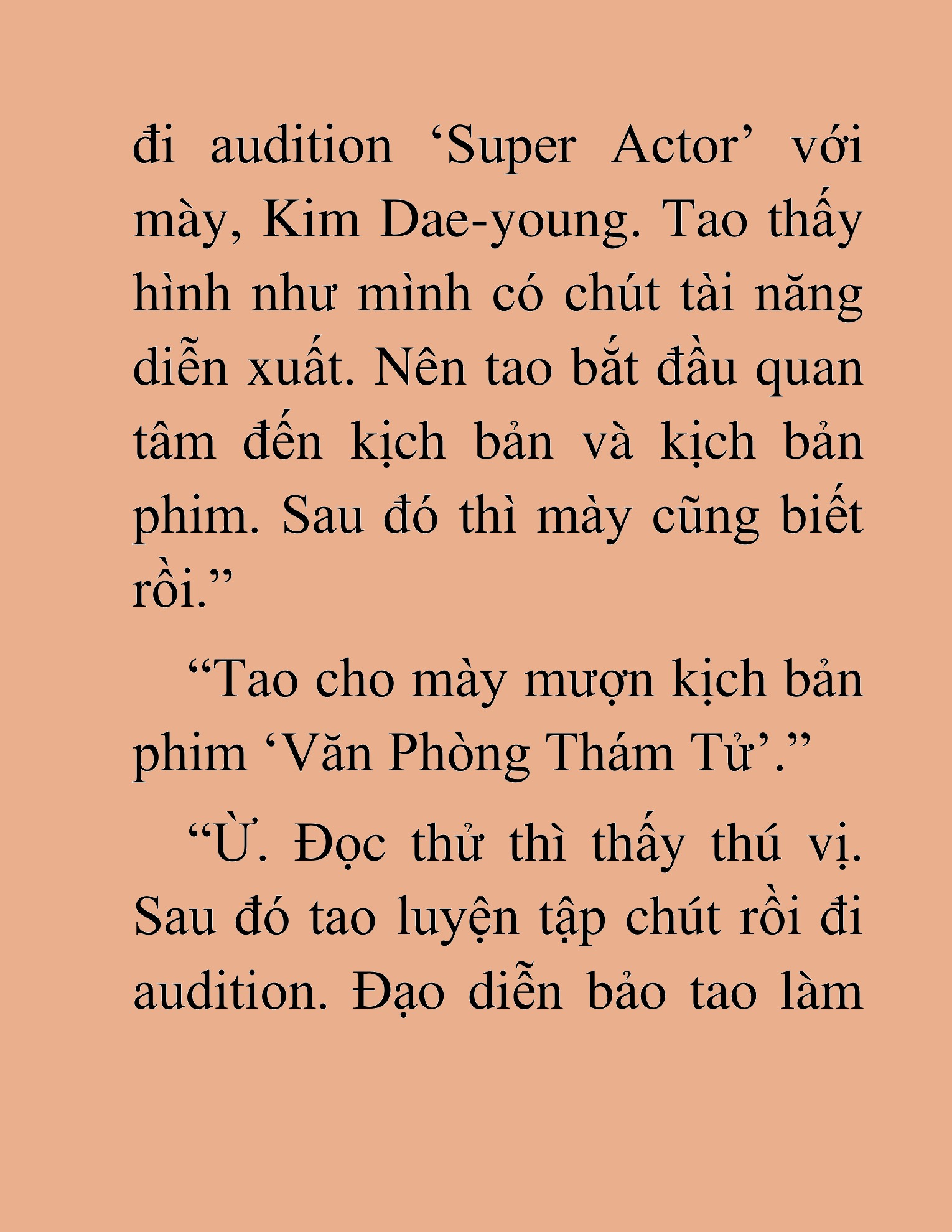 Đọc truyện HAT[NOVEL] Tôi Bị Hiểu Lầm Là Diễn Viên Thiên Tài Quái Vật - Chap 142