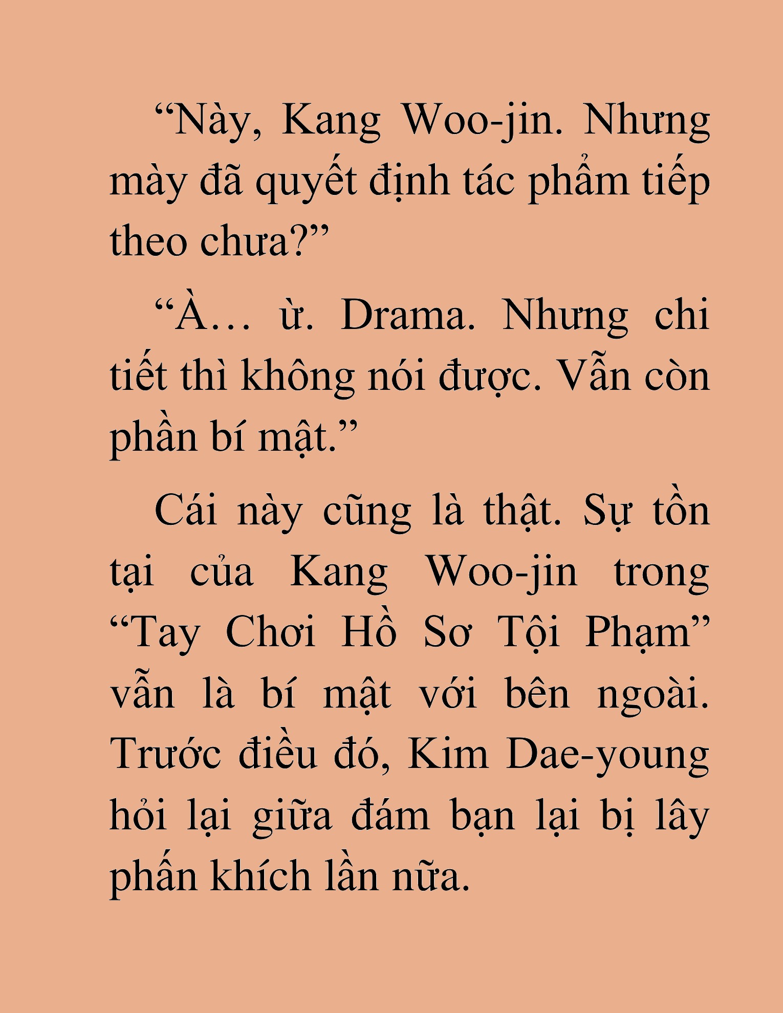 Đọc truyện HAT[NOVEL] Tôi Bị Hiểu Lầm Là Diễn Viên Thiên Tài Quái Vật - Chap 143
