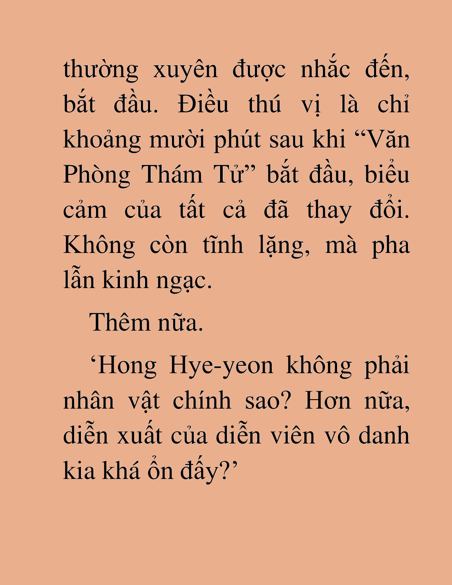 Đọc truyện HAT[NOVEL] Tôi Bị Hiểu Lầm Là Diễn Viên Thiên Tài Quái Vật - Chap 144