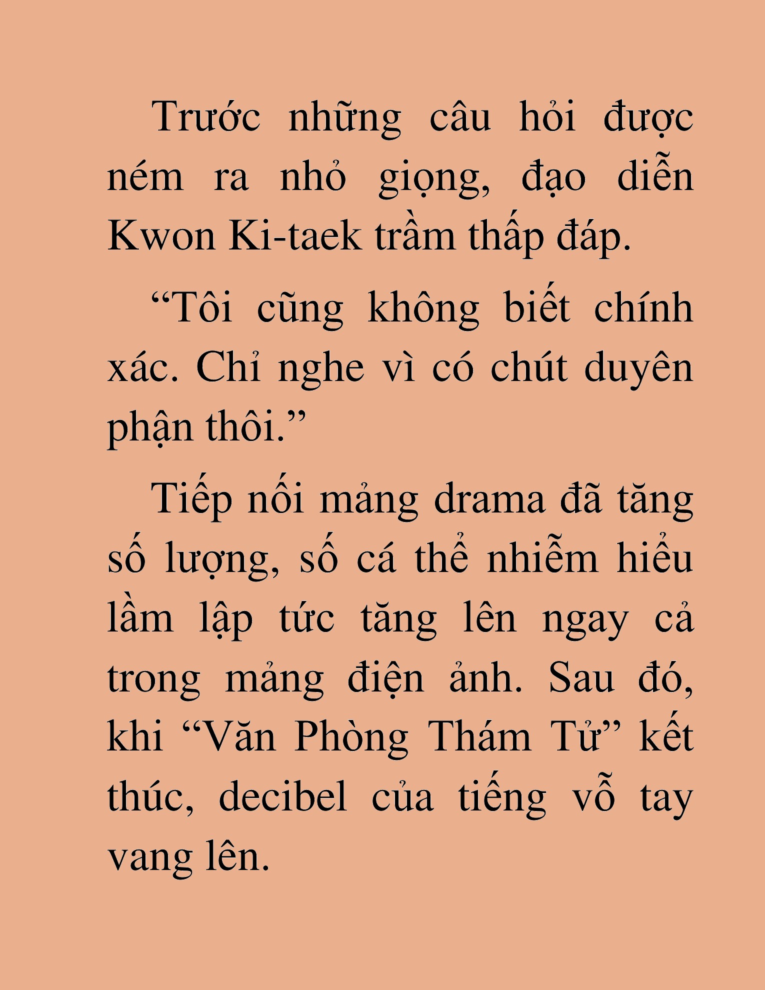 Đọc truyện HAT[NOVEL] Tôi Bị Hiểu Lầm Là Diễn Viên Thiên Tài Quái Vật - Chap 145