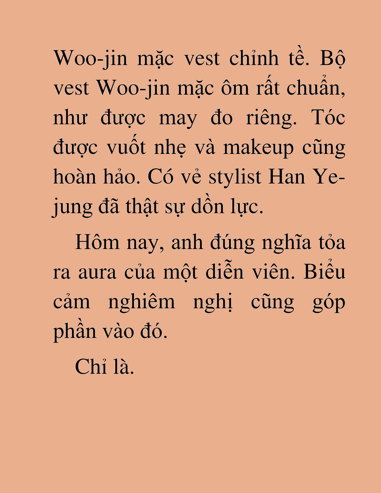 Đọc truyện HAT[NOVEL] Tôi Bị Hiểu Lầm Là Diễn Viên Thiên Tài Quái Vật - Chap 145
