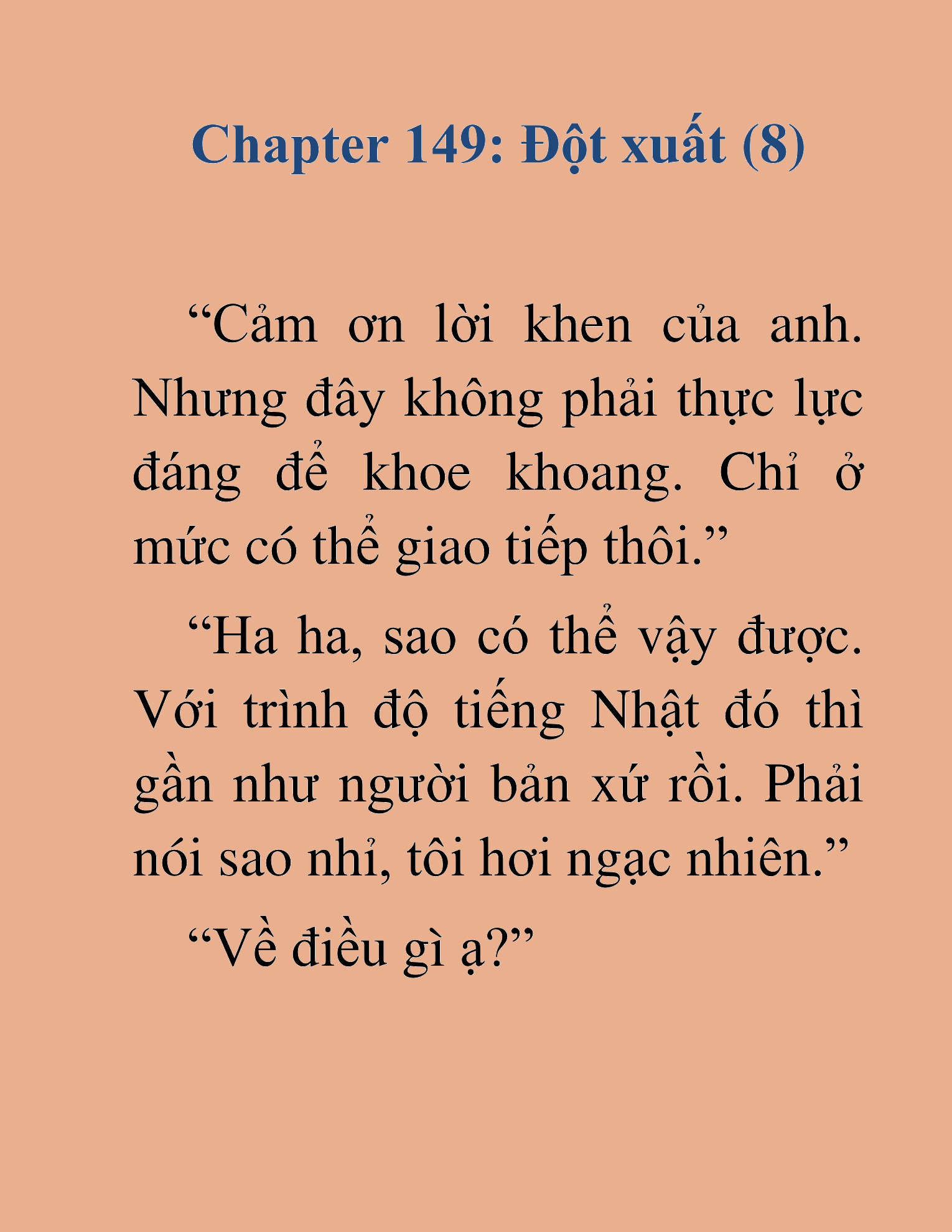 Đọc truyện HAT[NOVEL] Tôi Bị Hiểu Lầm Là Diễn Viên Thiên Tài Quái Vật - Chap 149