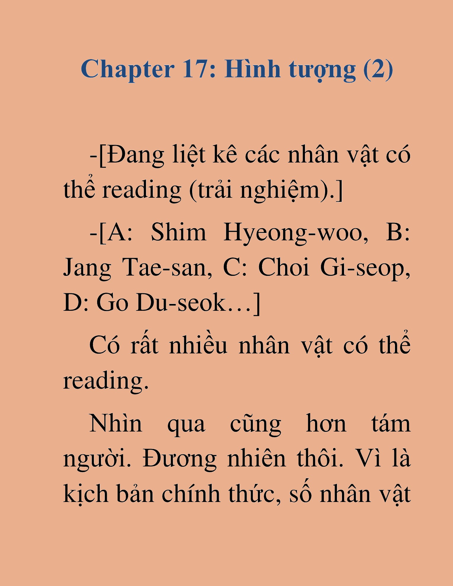 Đọc truyện HAT[NOVEL] Tôi Bị Hiểu Lầm Là Diễn Viên Thiên Tài Quái Vật - Chap 17
