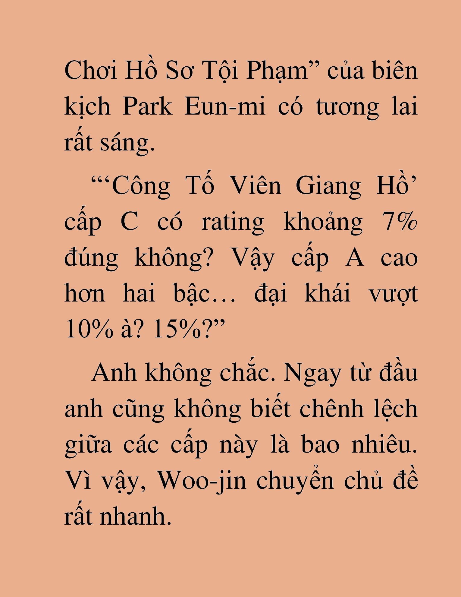Đọc truyện HAT[NOVEL] Tôi Bị Hiểu Lầm Là Diễn Viên Thiên Tài Quái Vật - Chap 22