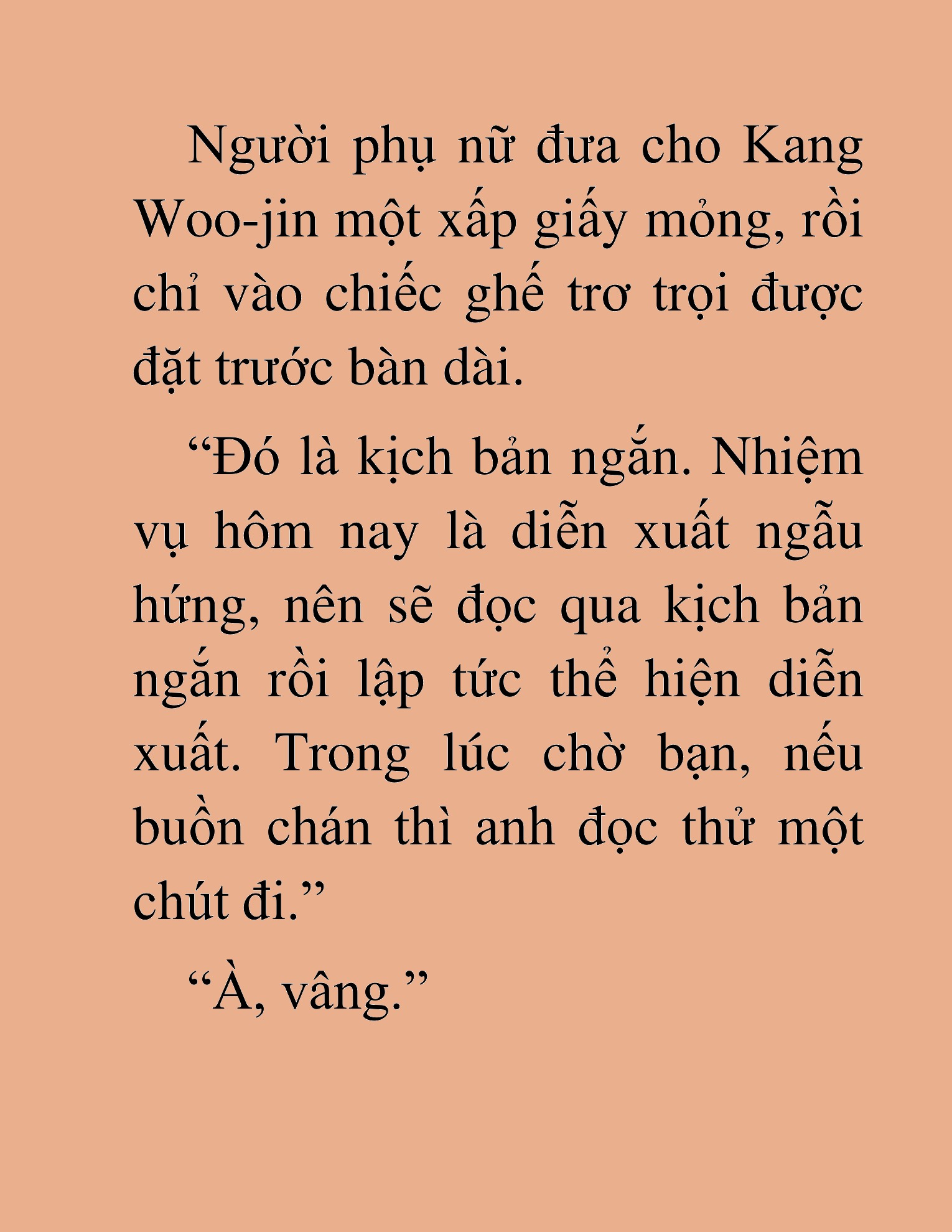 Đọc truyện HAT[NOVEL] Tôi Bị Hiểu Lầm Là Diễn Viên Thiên Tài Quái Vật - Chap 3