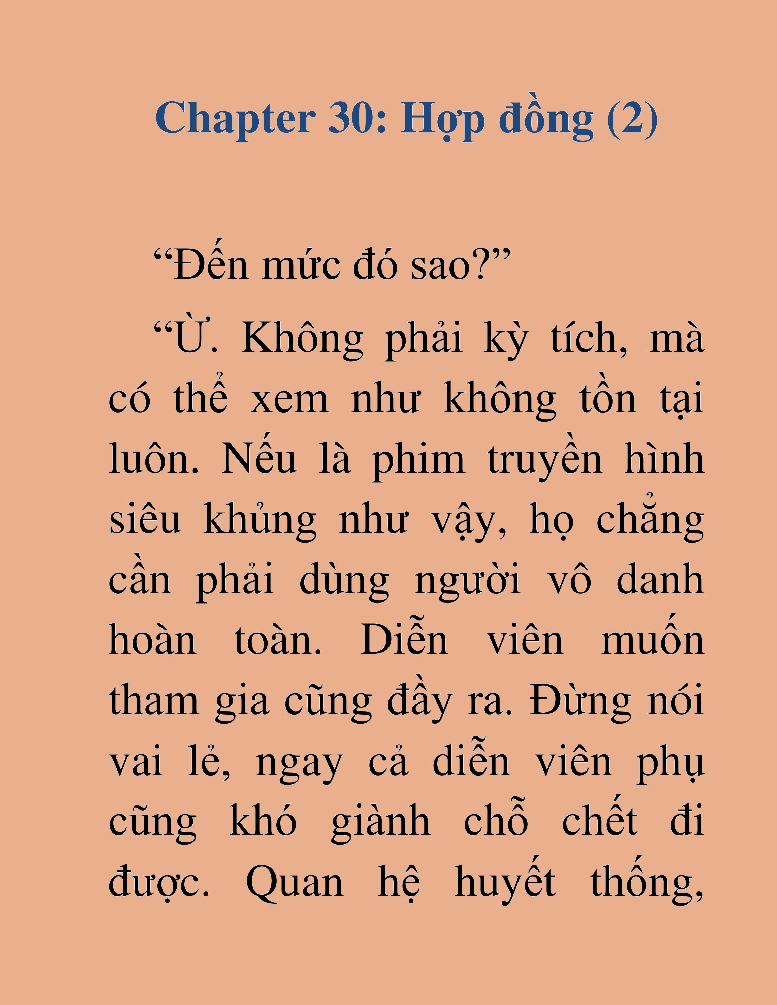 Đọc truyện HAT[NOVEL] Tôi Bị Hiểu Lầm Là Diễn Viên Thiên Tài Quái Vật - Chap 30