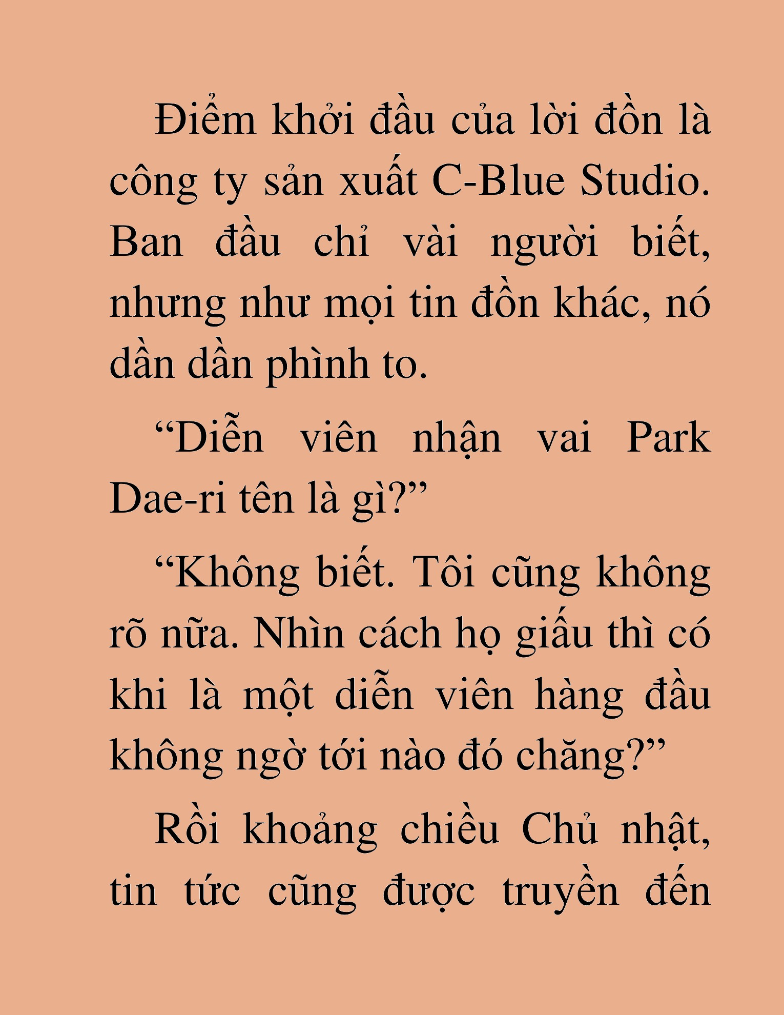 Đọc truyện HAT[NOVEL] Tôi Bị Hiểu Lầm Là Diễn Viên Thiên Tài Quái Vật - Chap 33