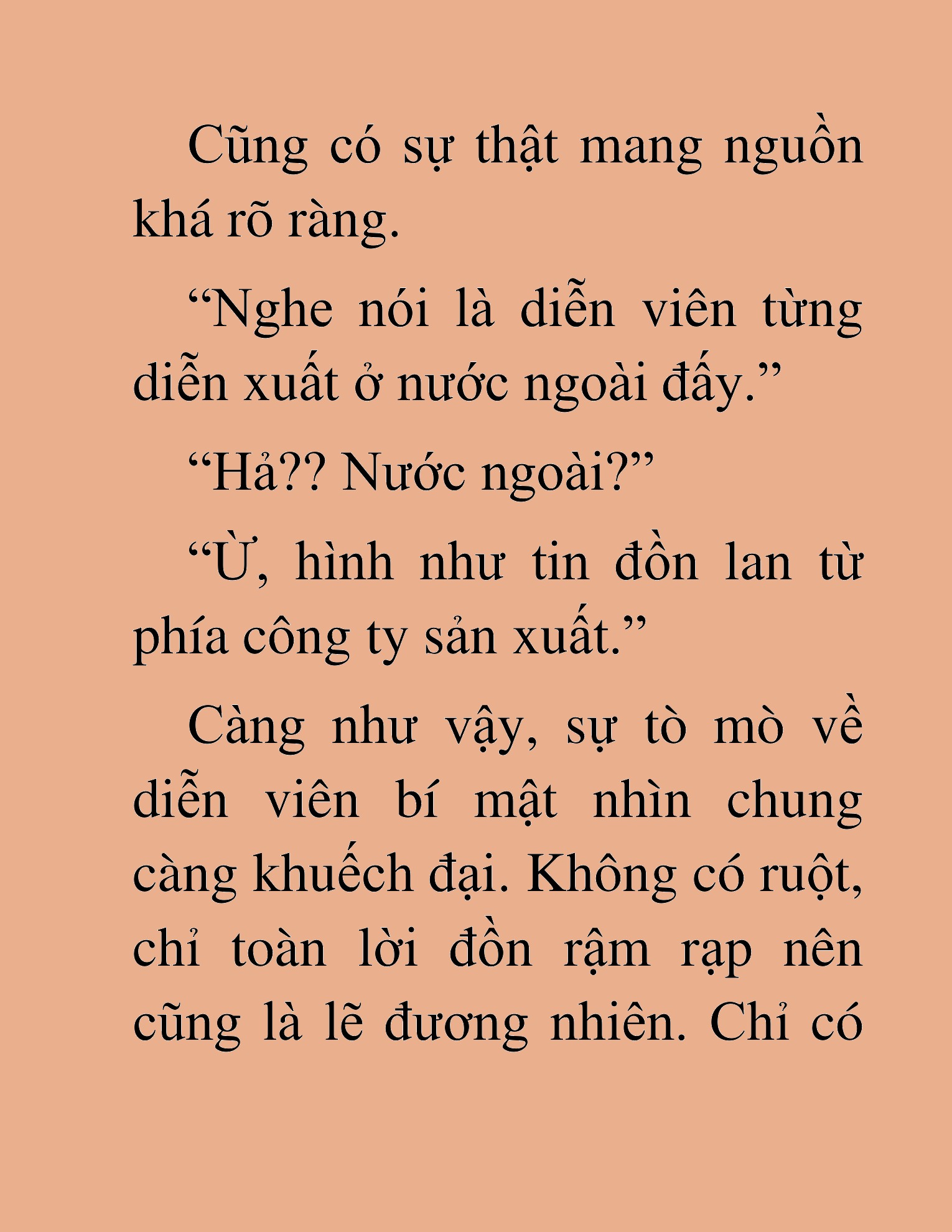 Đọc truyện HAT[NOVEL] Tôi Bị Hiểu Lầm Là Diễn Viên Thiên Tài Quái Vật - Chap 33