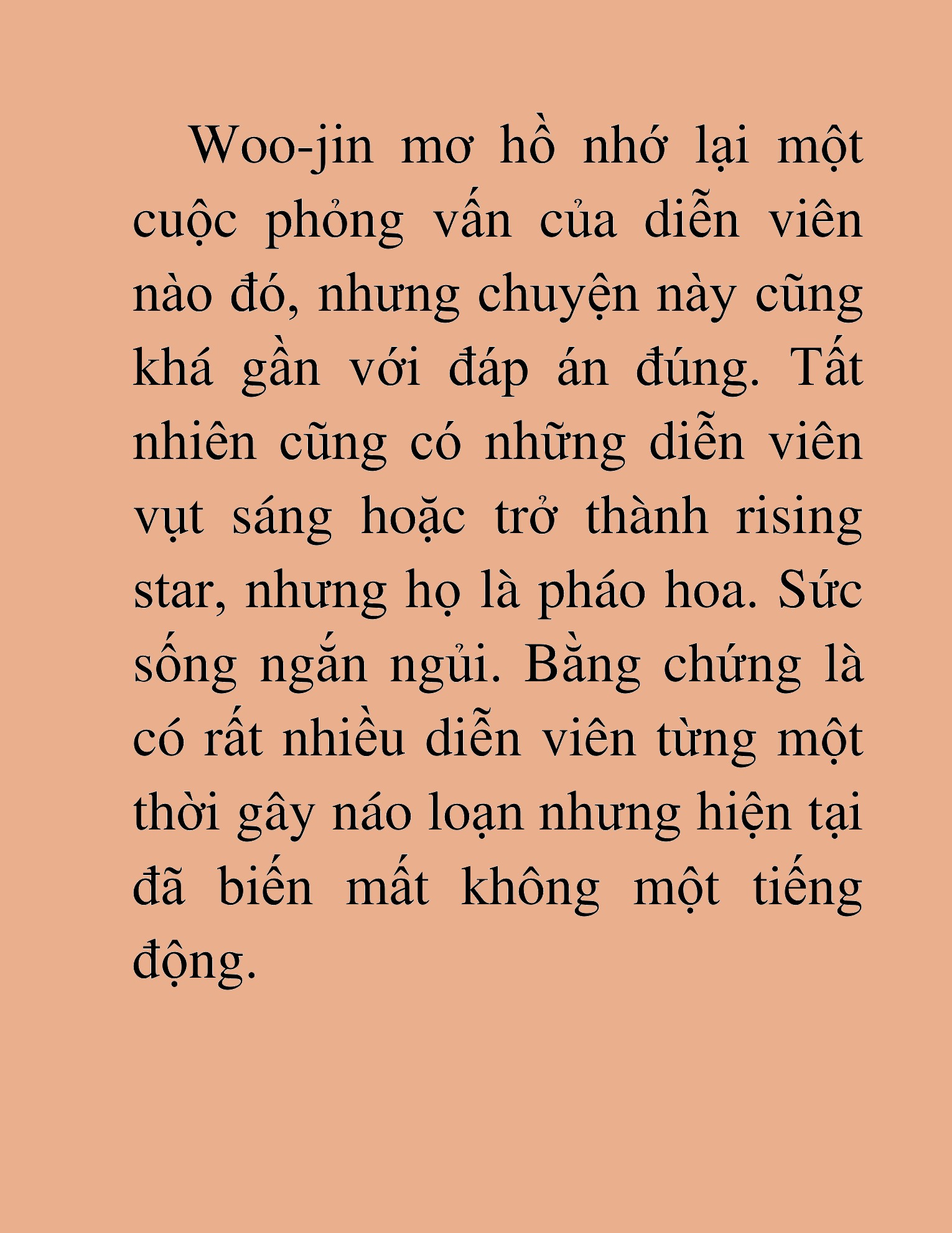 Đọc truyện HAT[NOVEL] Tôi Bị Hiểu Lầm Là Diễn Viên Thiên Tài Quái Vật - Chap 34