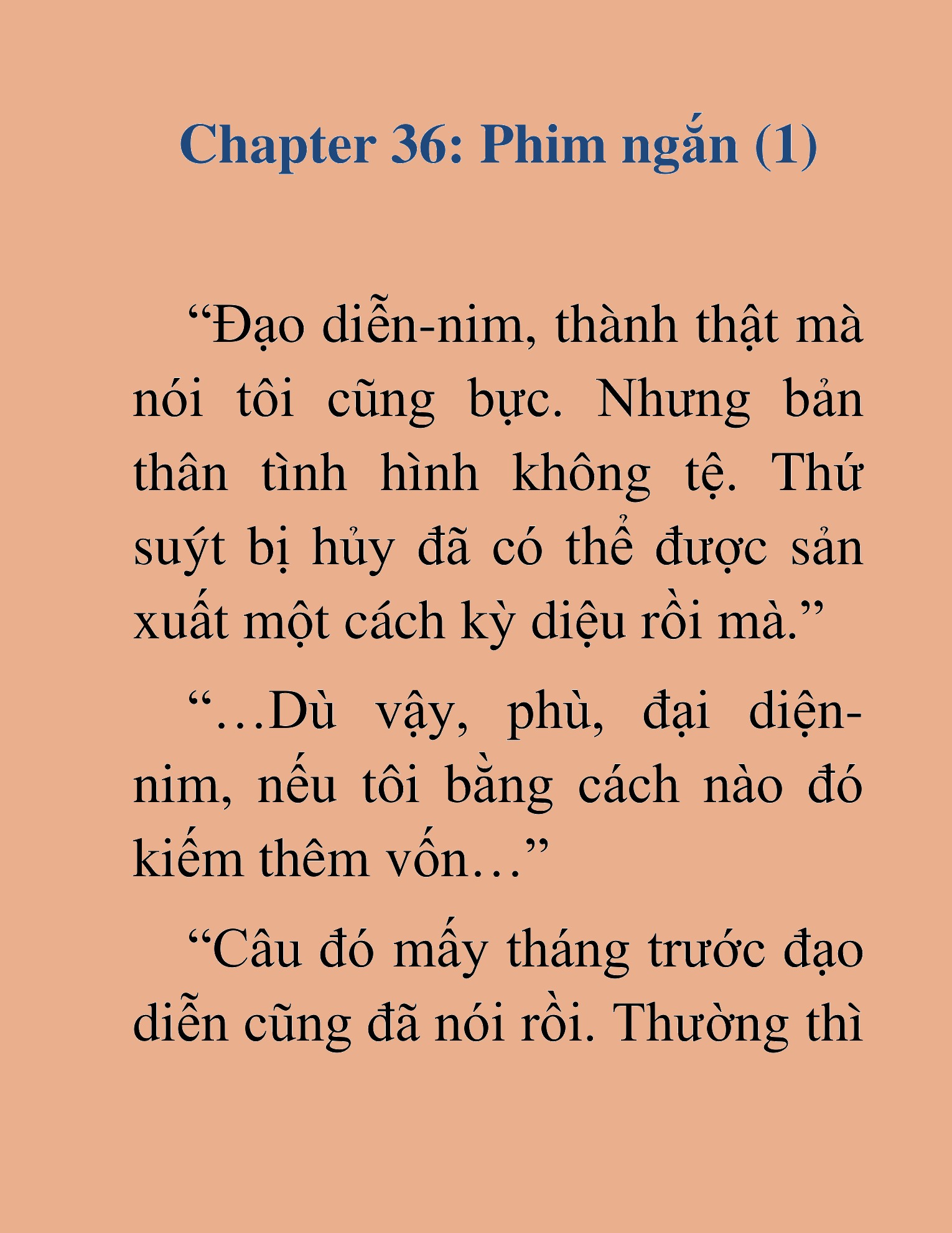 Đọc truyện HAT[NOVEL] Tôi Bị Hiểu Lầm Là Diễn Viên Thiên Tài Quái Vật - Chap 36