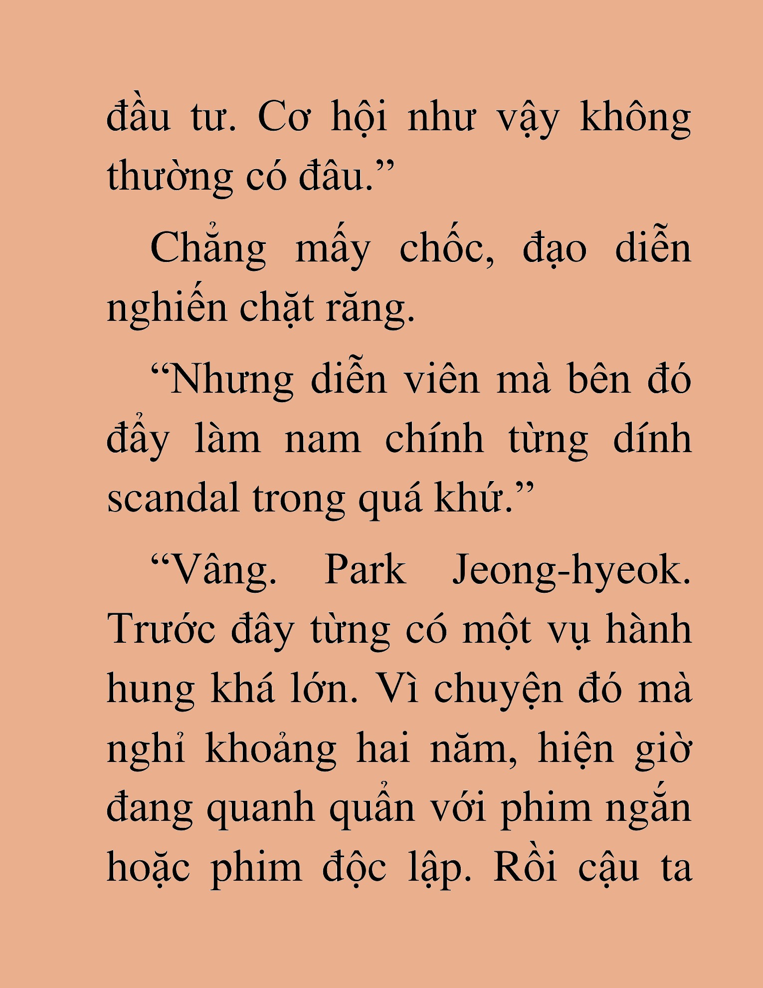 Đọc truyện HAT[NOVEL] Tôi Bị Hiểu Lầm Là Diễn Viên Thiên Tài Quái Vật - Chap 36